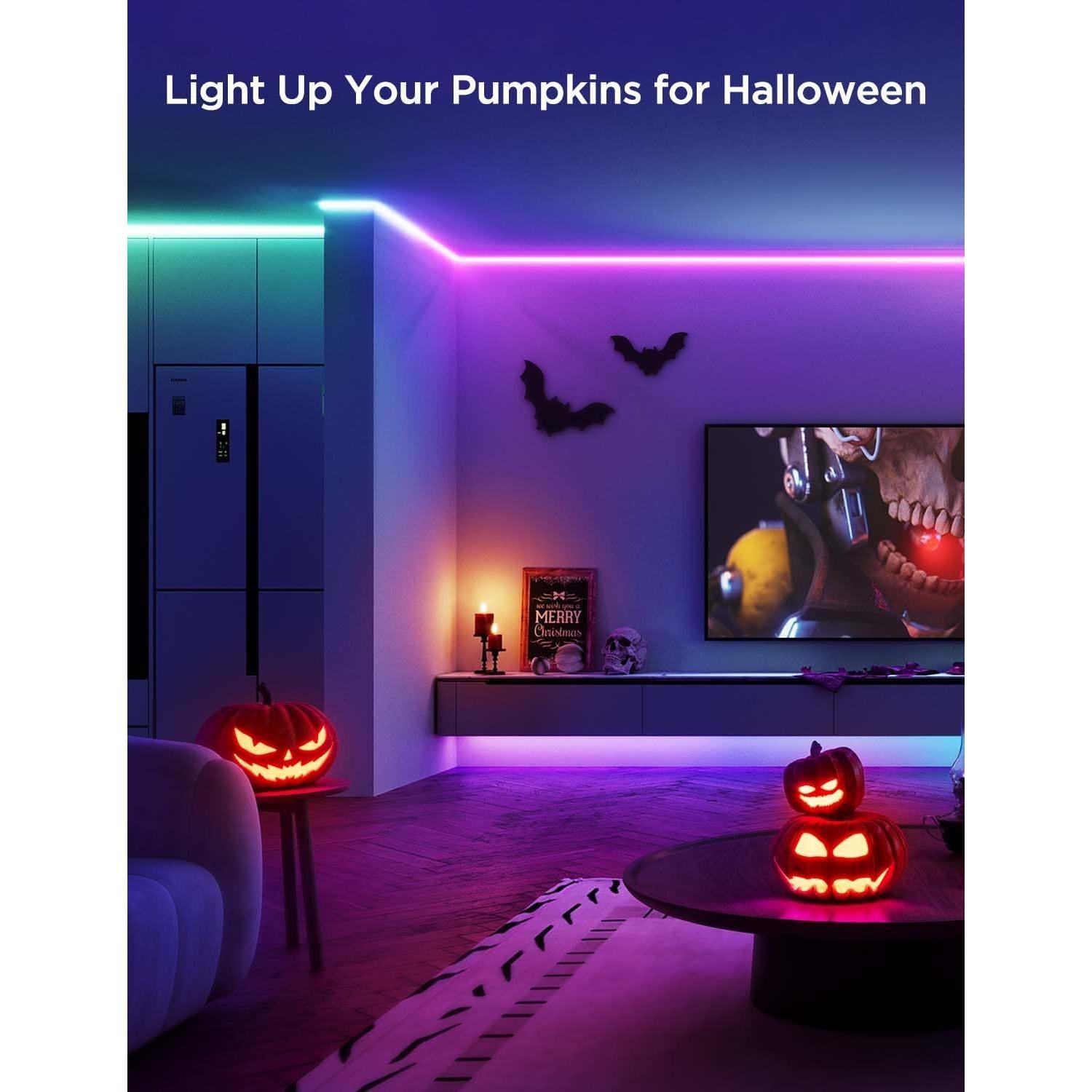 Govee Luces LED 20m RGBIC Inteligentes para Dormitorio