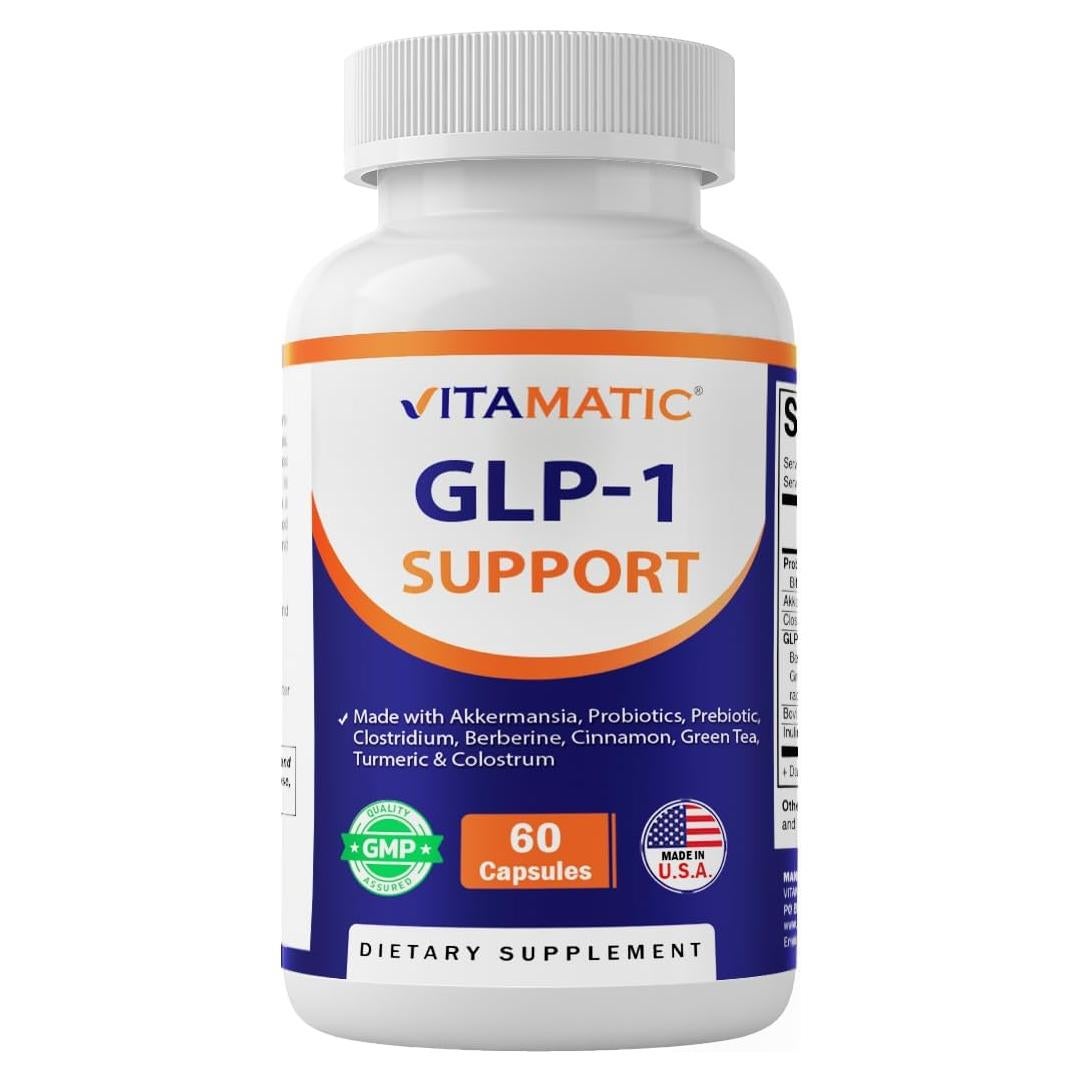 Suplemento GLP-1 Vitamatic 60 Cápsulas Probioticos y Prebioticos