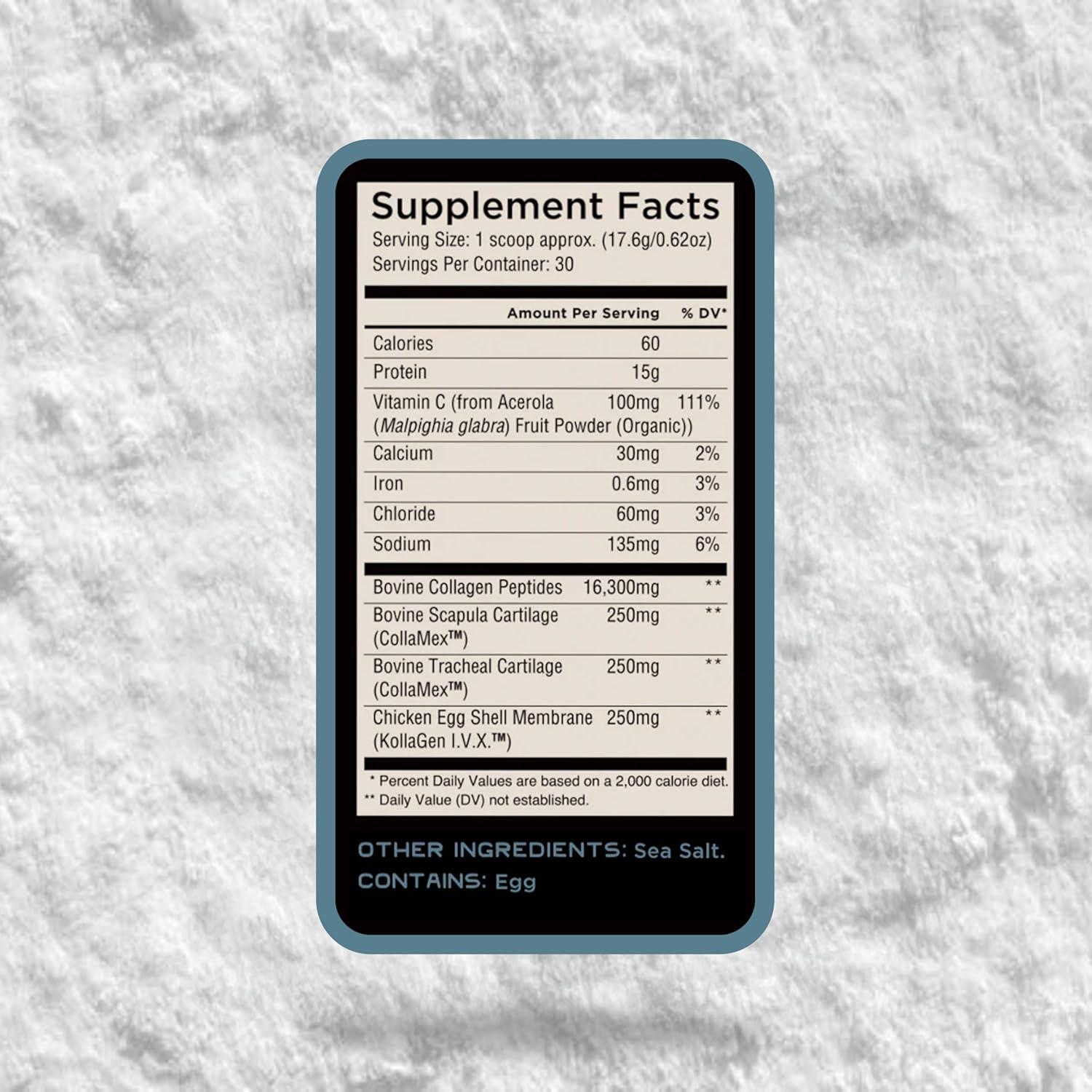 Colágeno en Polvo Lineage Provisions 100% Alimentado con Pasto - 30 Porciones