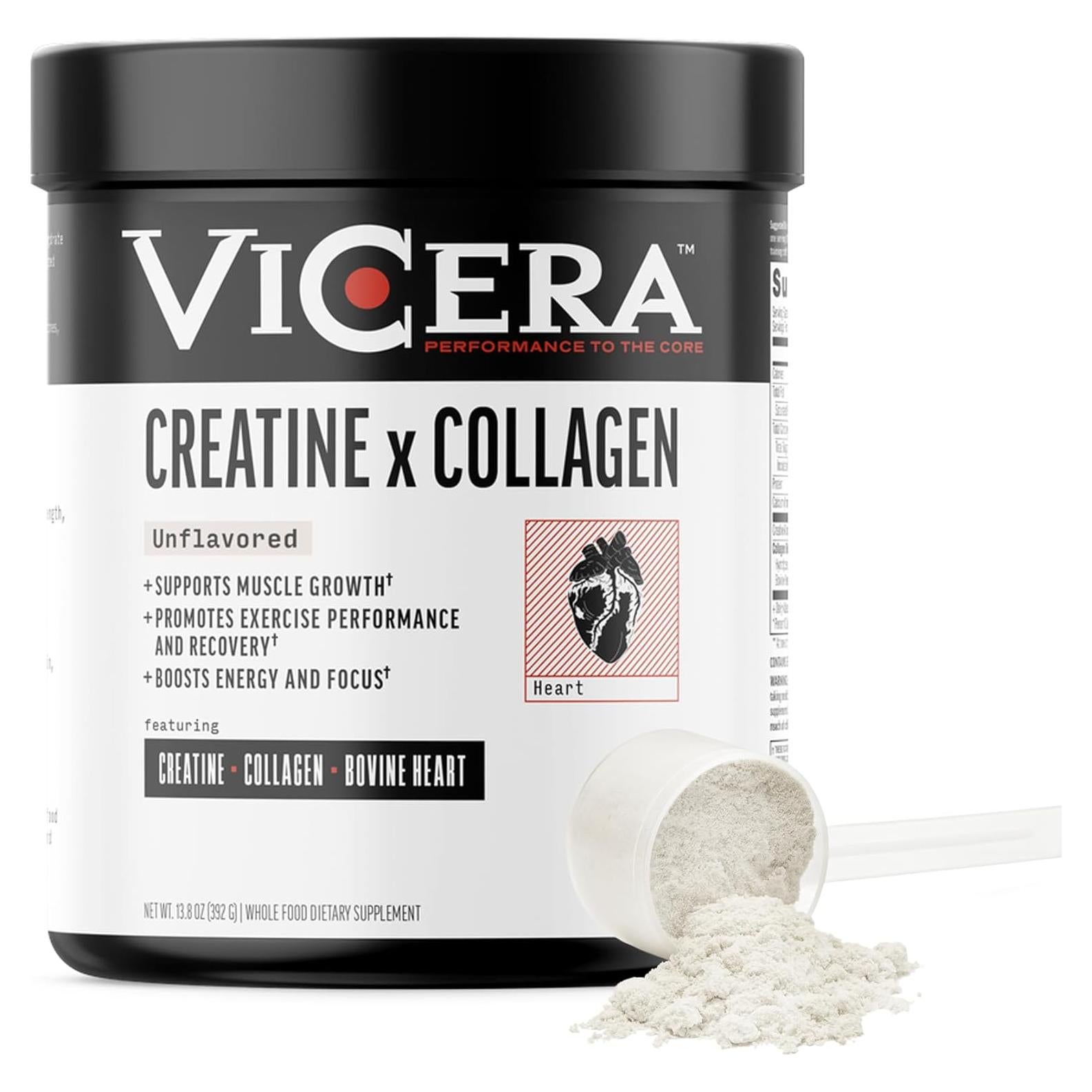 Creatina y Colágeno en Polvo Sin Sabor Beyond Organic 390g