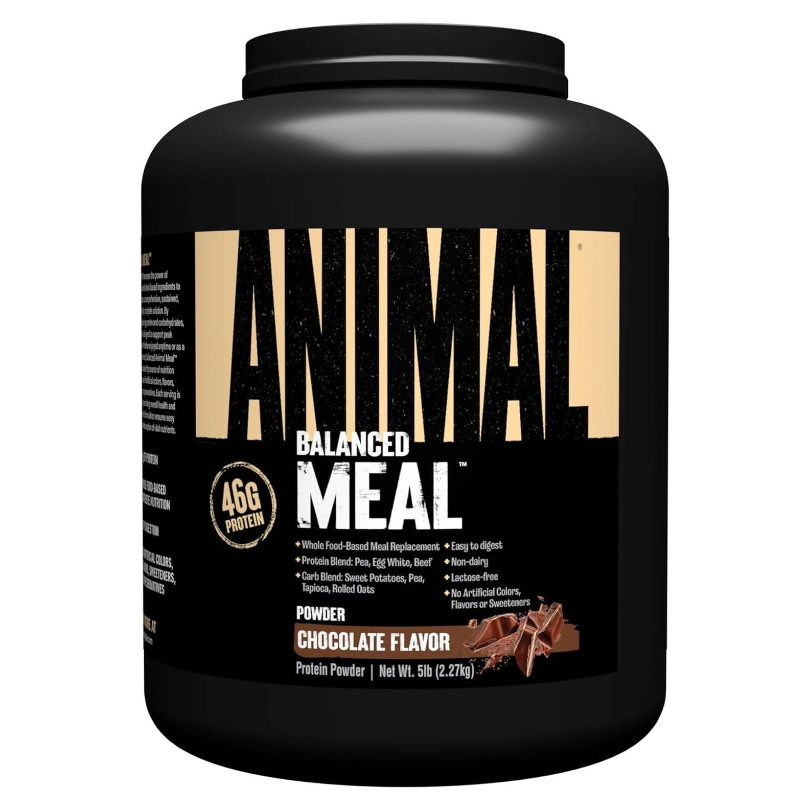 Animal Meal - Batido de Proteína Chocolate 2.27 kg Universal Nutrition