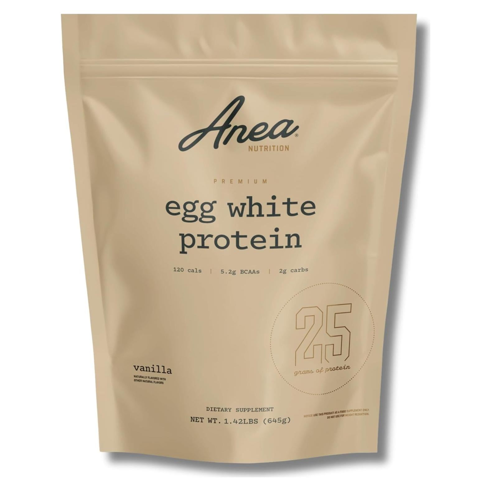 Proteína de Clara de Huevo Anea - Vainilla 25g Proteína