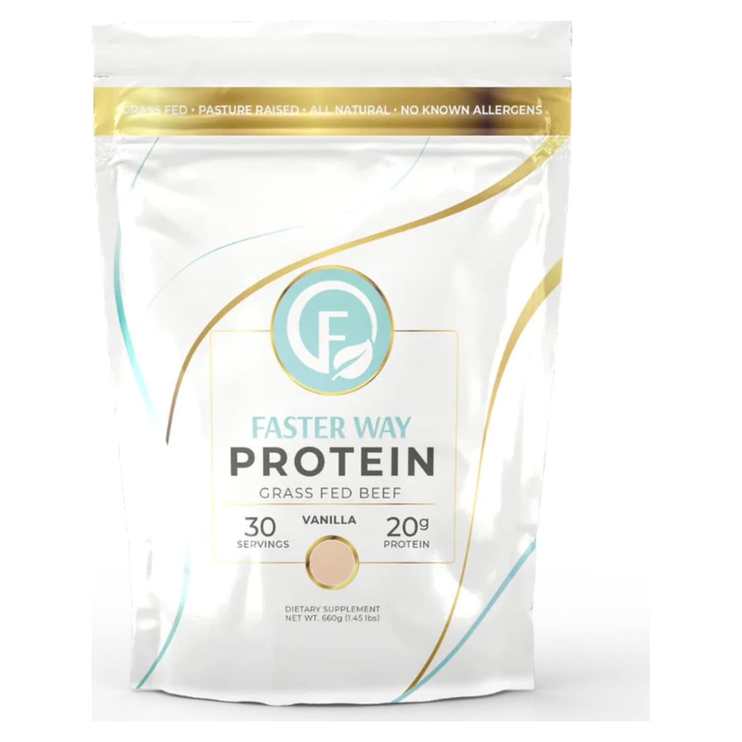 Polvo de Proteína Hidrolizada Faster Way Vainilla 660g