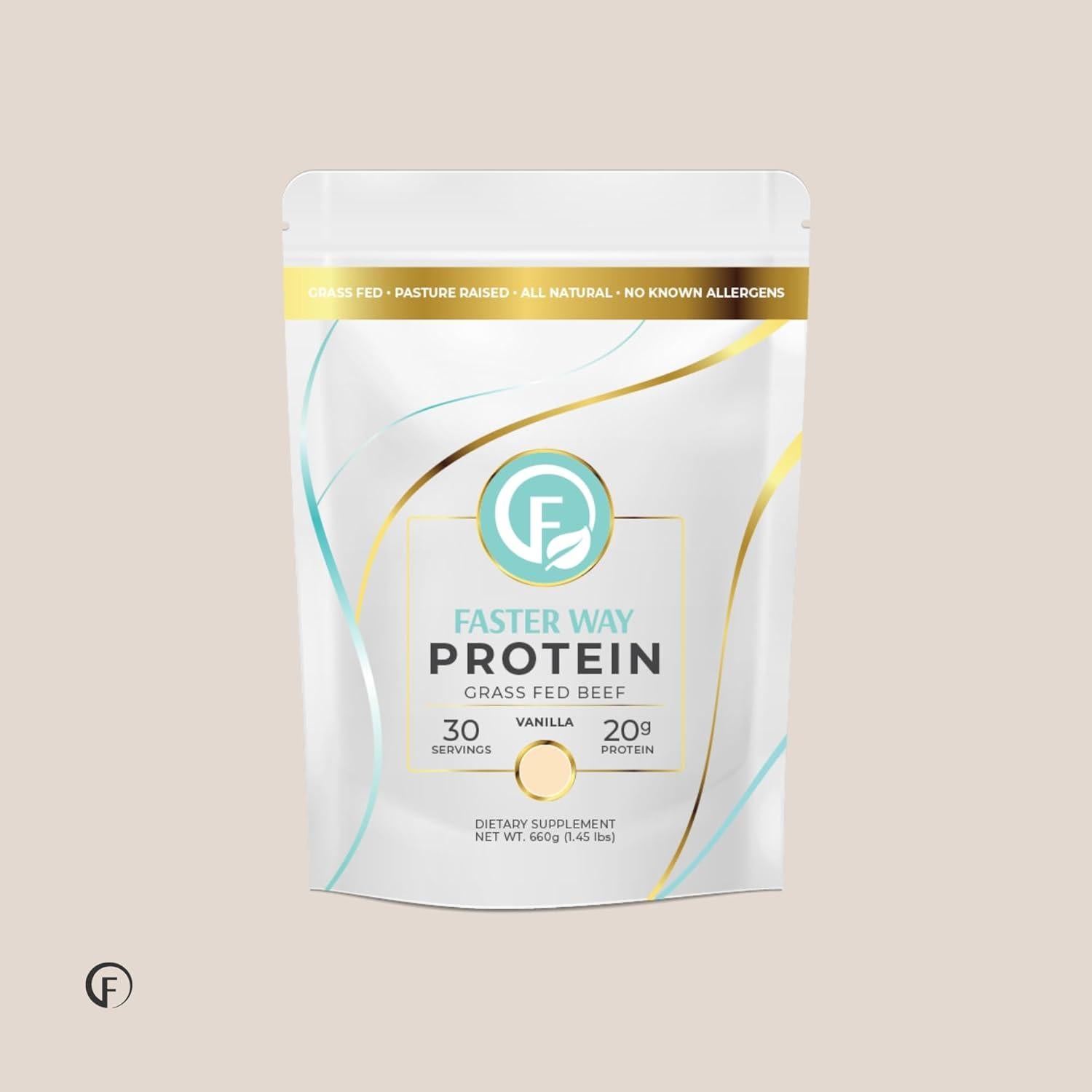 Polvo de Proteína Hidrolizada Faster Way Vainilla 660g