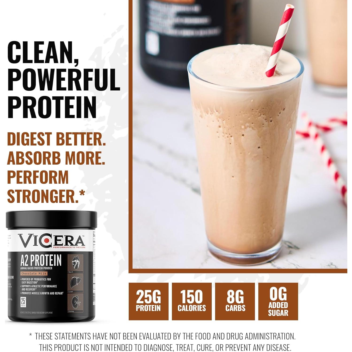 Proteína A2 de Suero de Leche Vicera 775g Chocolate