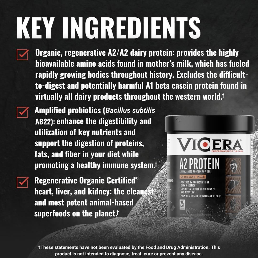 Proteína A2 de Suero de Leche Vicera 775g Chocolate