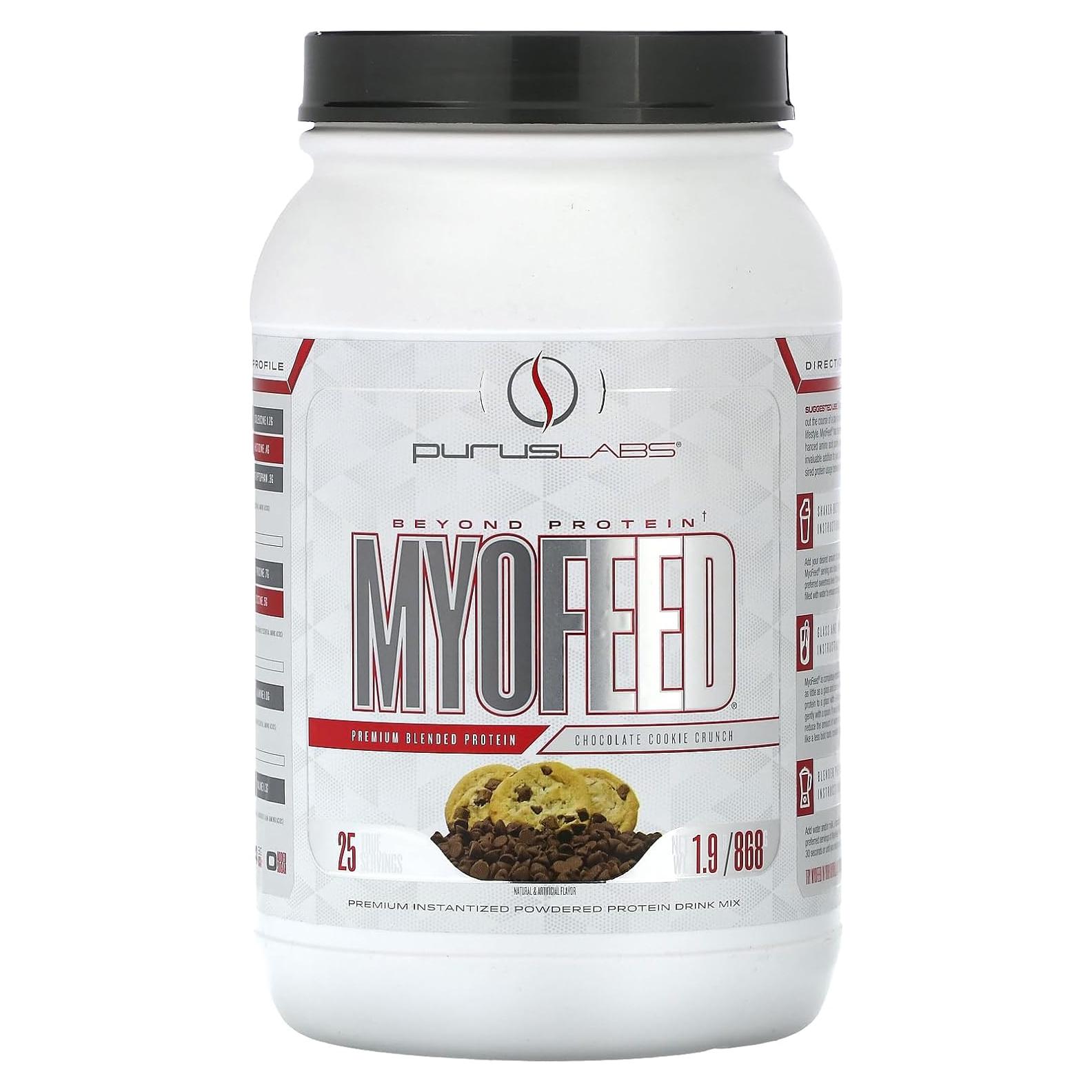 Proteína Myofeed Purus Labs 25 Porciones Galleta Chocolate