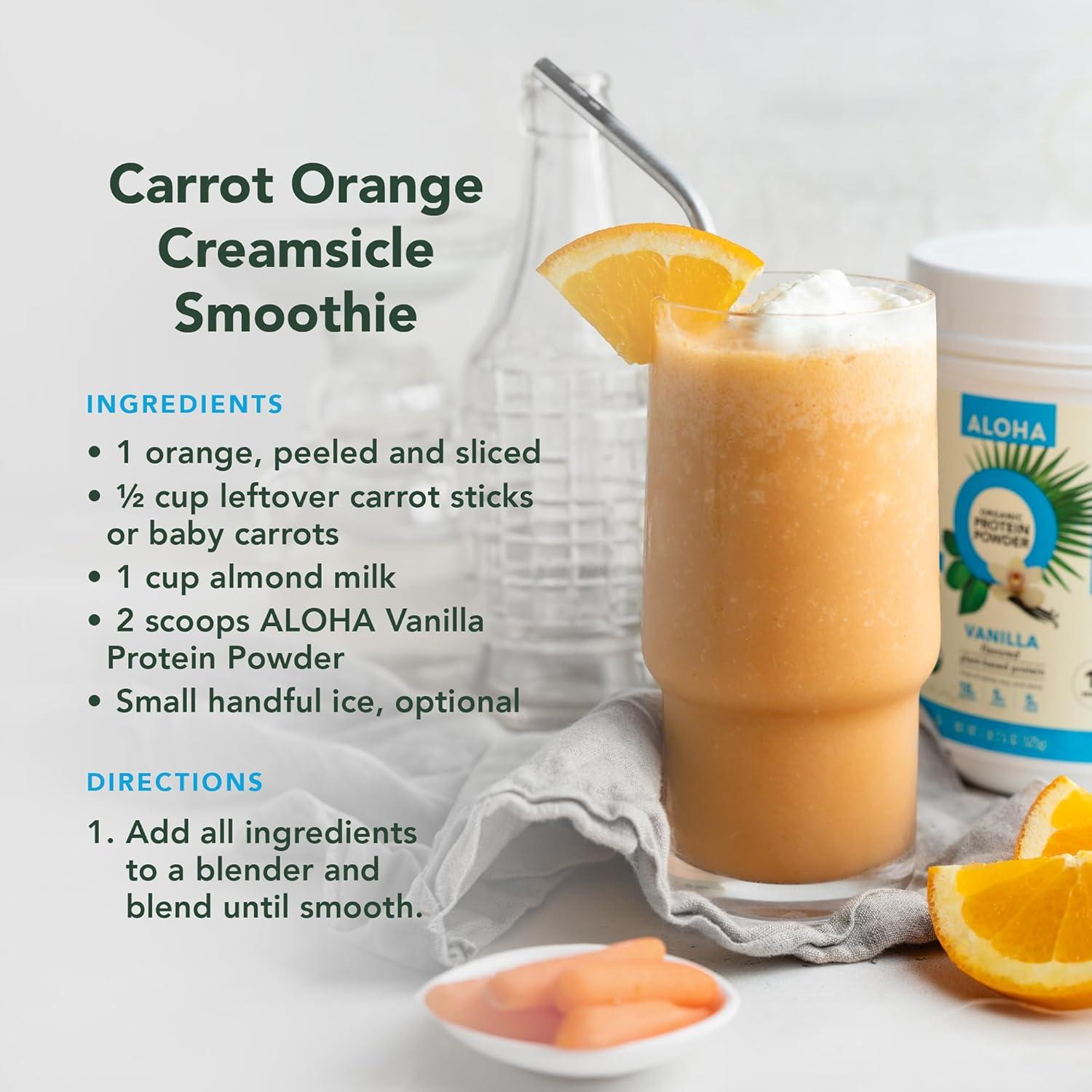 Polvo de Proteína Orgánica Aloha Vainilla 555 g Vegano