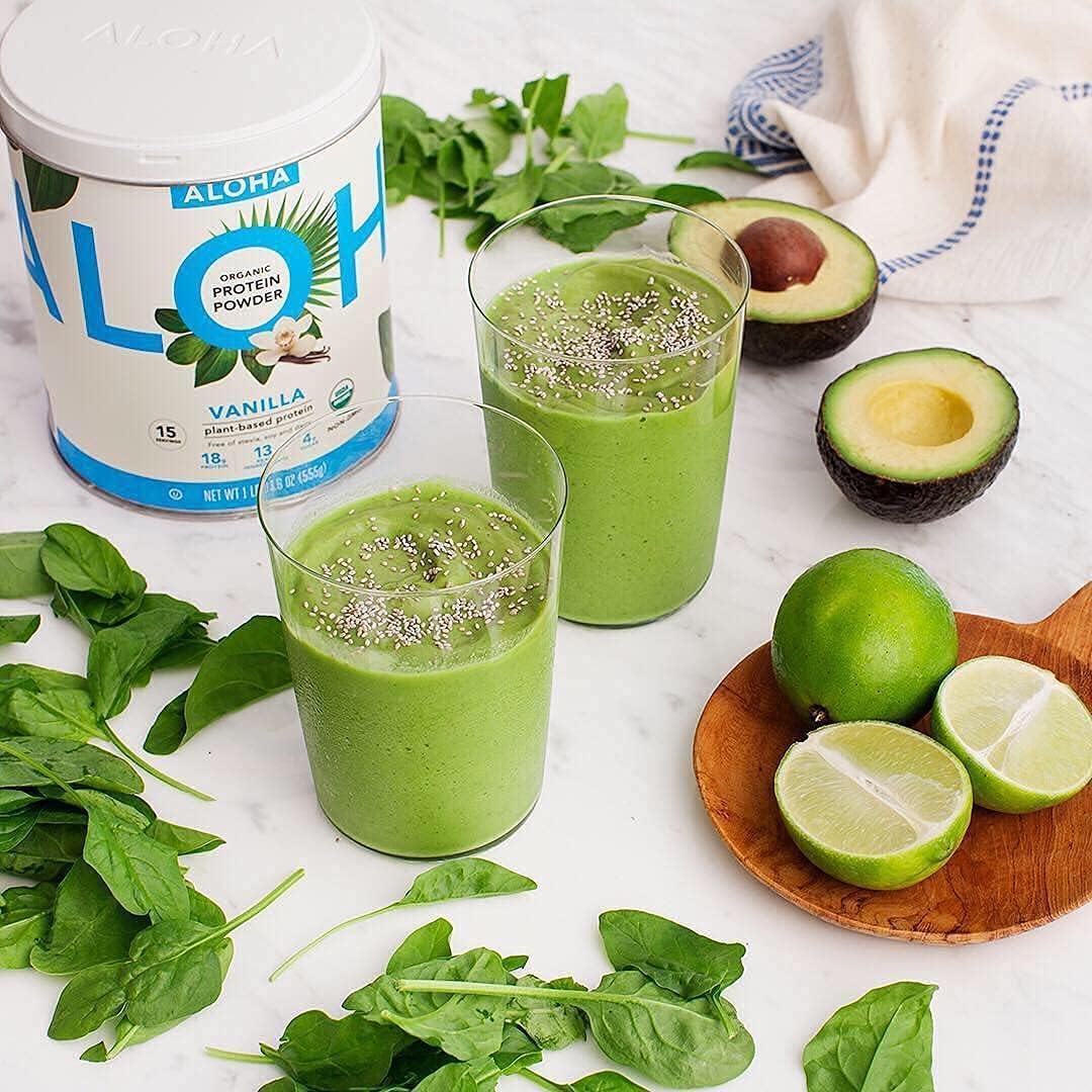 Polvo de Proteína Orgánica Aloha Vainilla 555 g Vegano