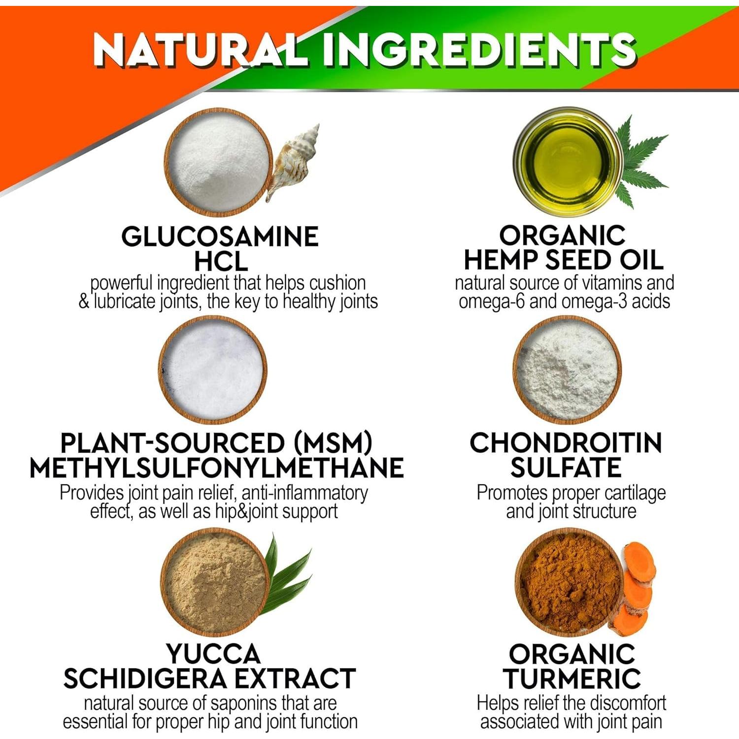 Suplemento de Cánamo para Articulaciones Perros - 240 Masticables