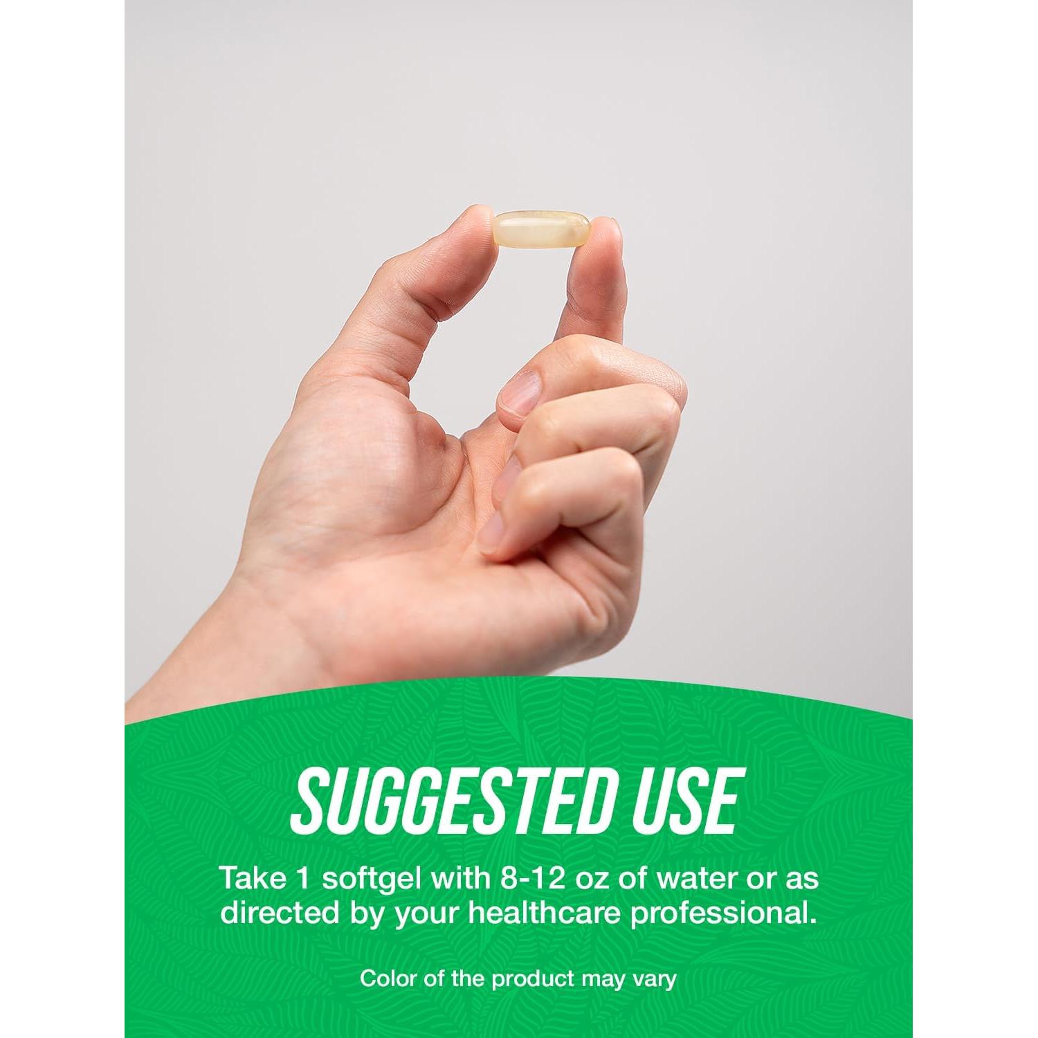 Suplemento de Aceite de Semilla de Calabaza BulkSupplements 1000mg 240 Softgels