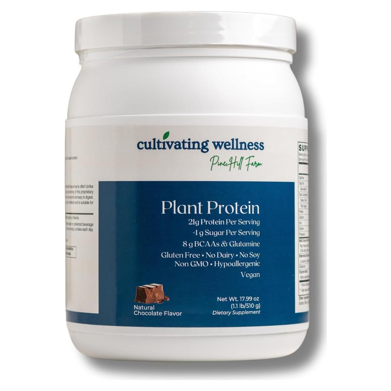 Proteína Vegetal en Polvo Chocolate 567g Reliance Supplements