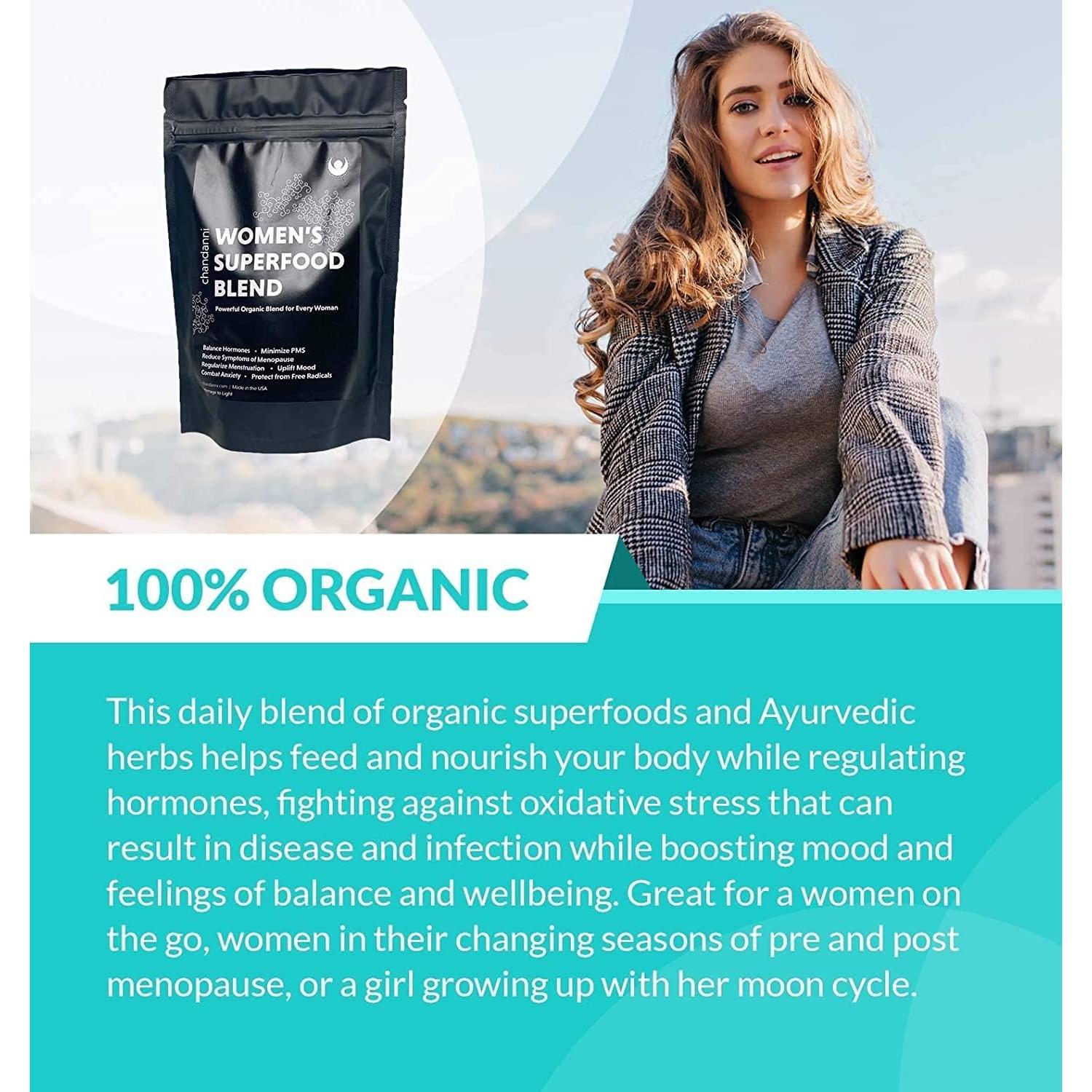 Mezcla de Superalimentos Orgánicos Chandanni 300g - Suplemento Saludable