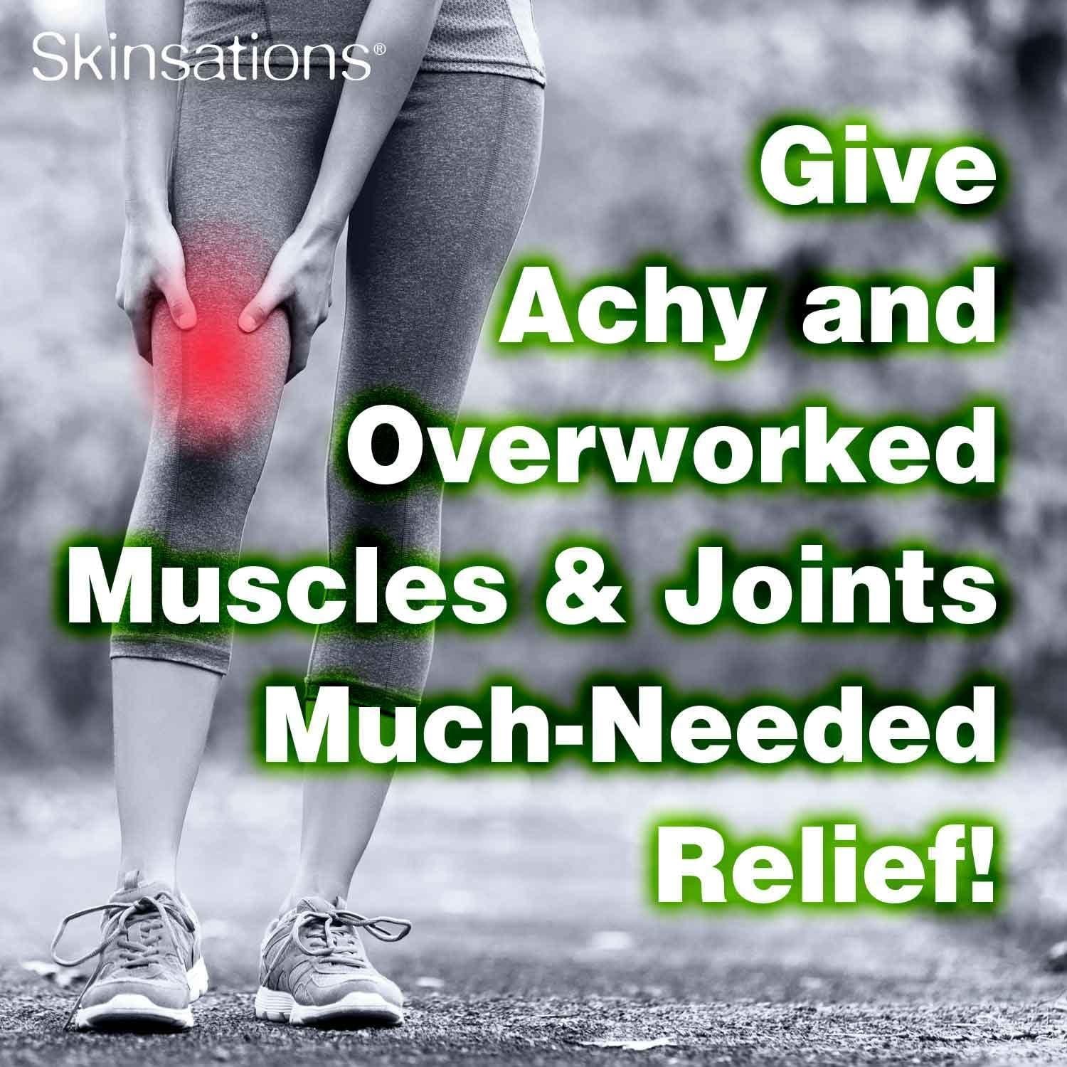 Aceite de Masaje Skinsations 100% Orgánico 258g - Alivio Muscular