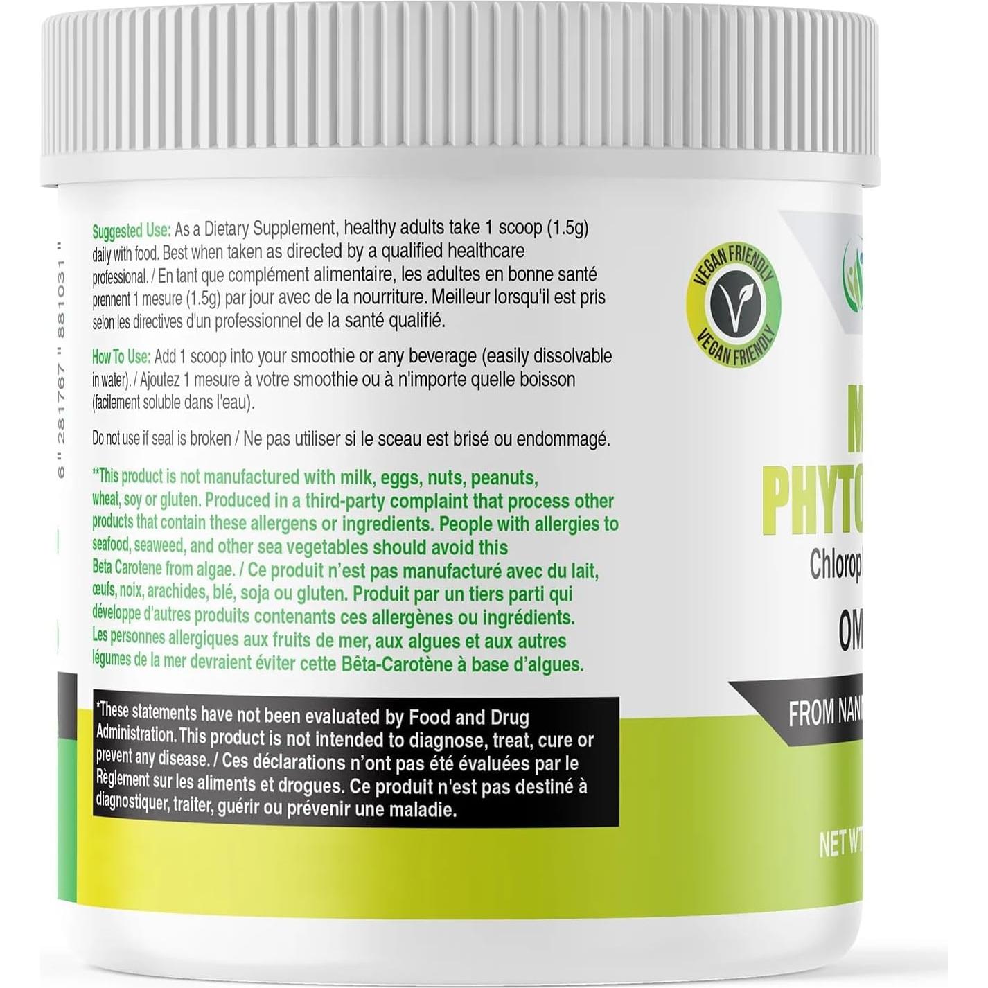 Polvo de Fitoplancton Marino AKI - Omega 3 Vegano 57g