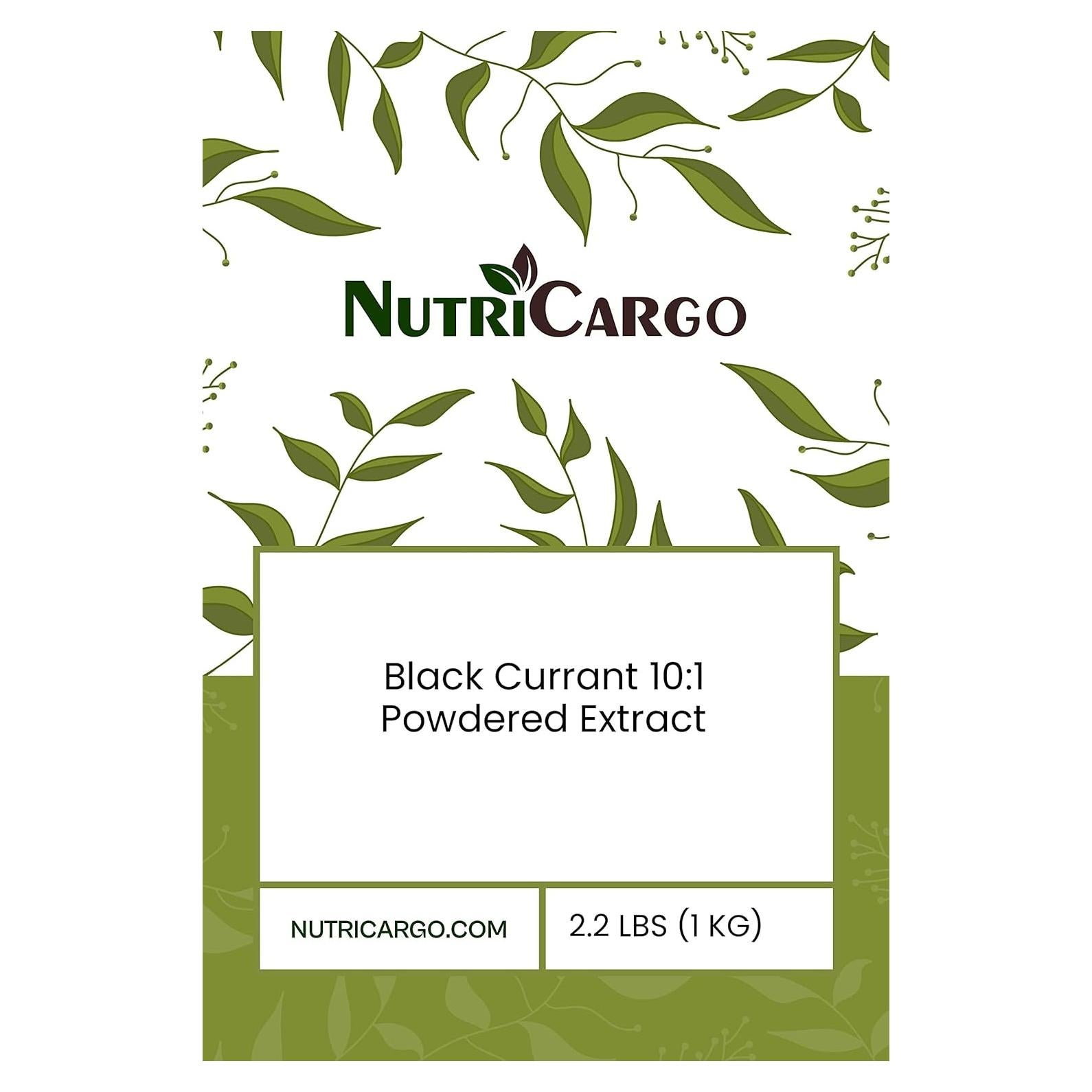 Extracto en polvo de grosella negra 10:1 NutriCargo 1000g
