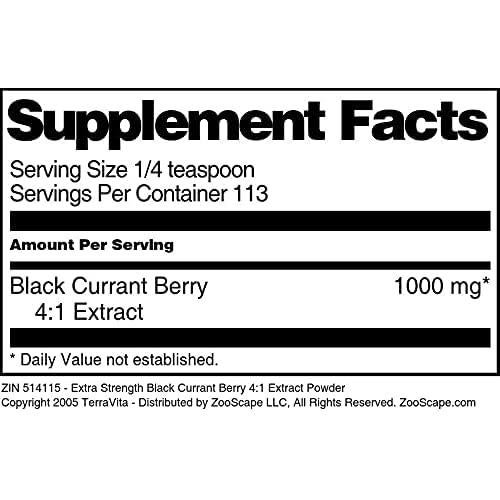 Extracto en polvo de grosella negra TerraVita 4:1 3x113g