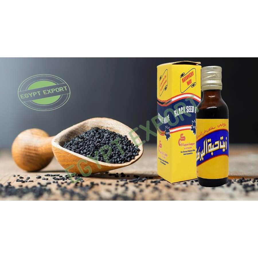 Aceite de Semilla Negra Puro El Captain 60 ml - Nigella Sativa
