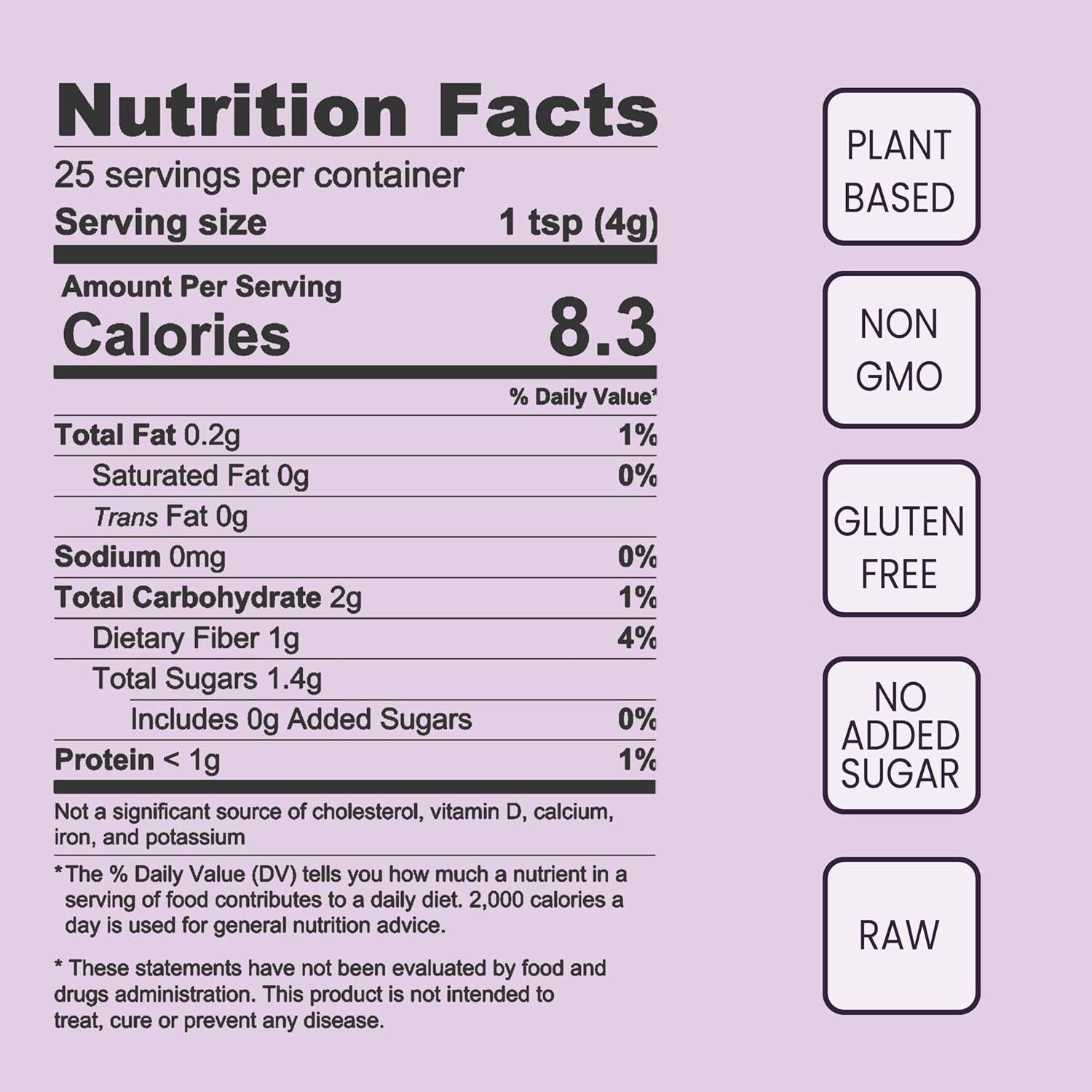 Paquete de Polvo de Fresa y Grosella Negra Orgánica 283g