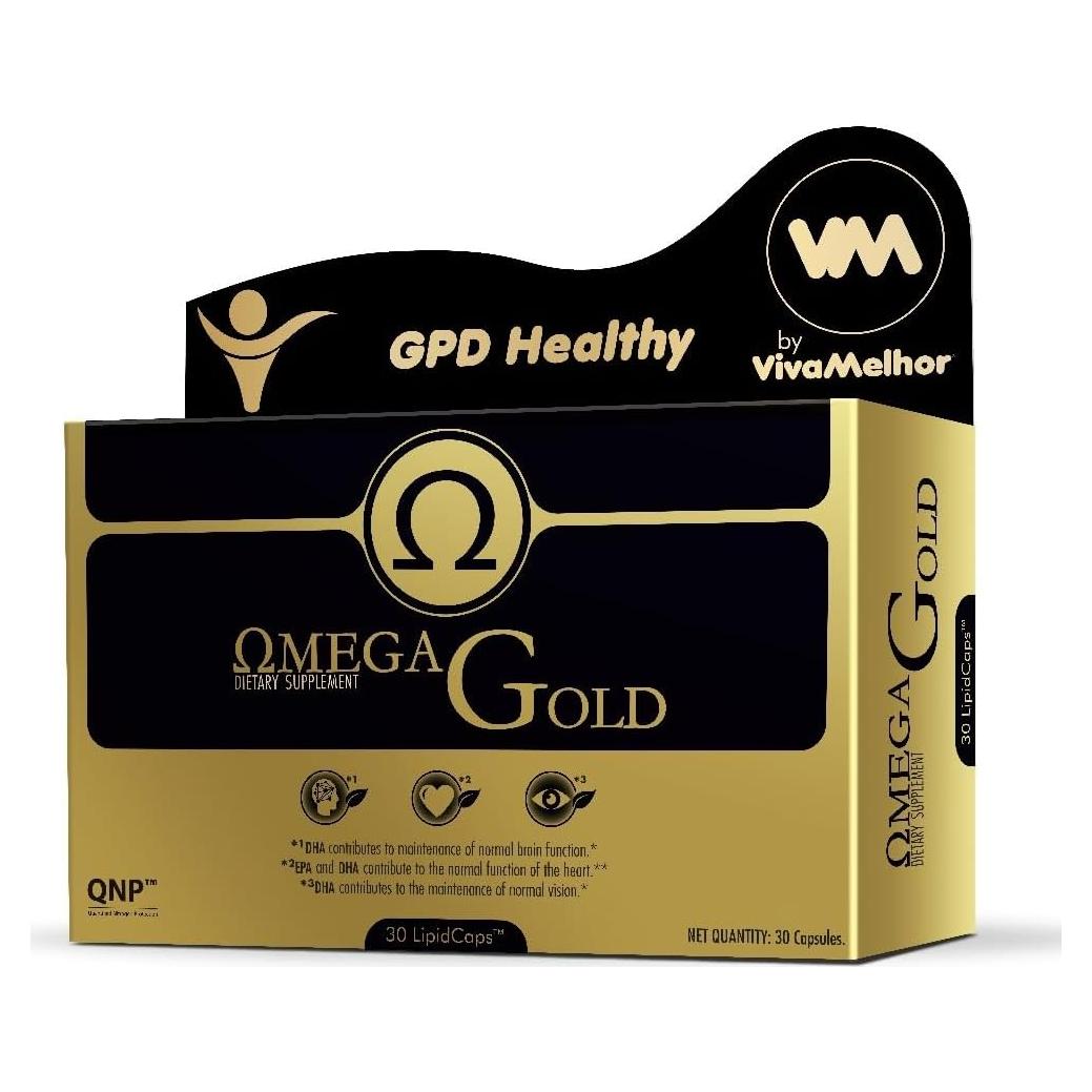 Suplemento Omega 3, 6 y 9 Vegano Omega Oro - 30 Cápsulas