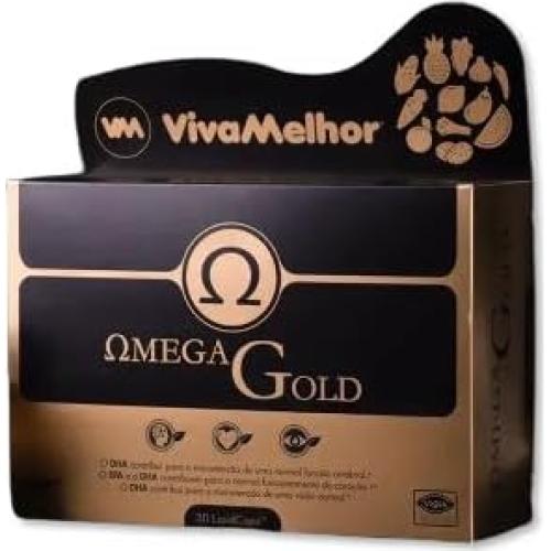 Suplemento Omega 3, 6 y 9 Vegano Omega Oro - 30 Cápsulas