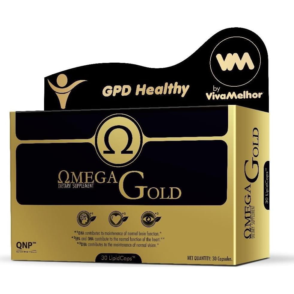 Suplemento Omega 3, 6 y 9 Vegano Omega Oro - 30 Cápsulas