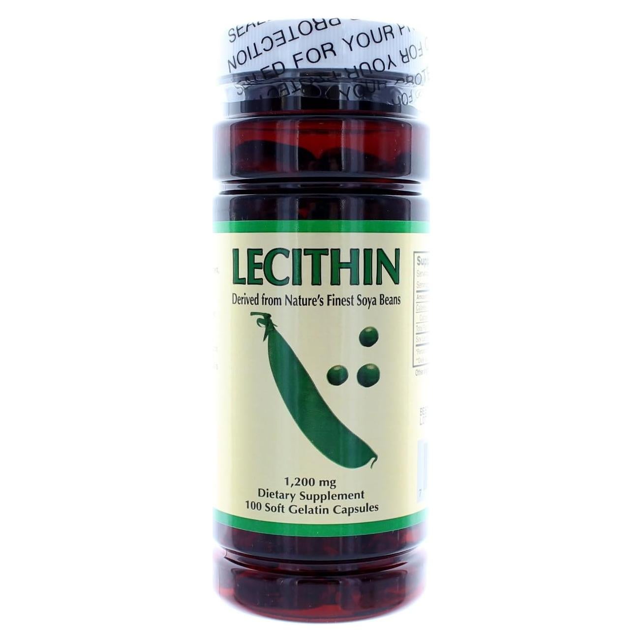 Lecitina NCB 1200 mg - 100 Cápsulas Blandas Suplemento