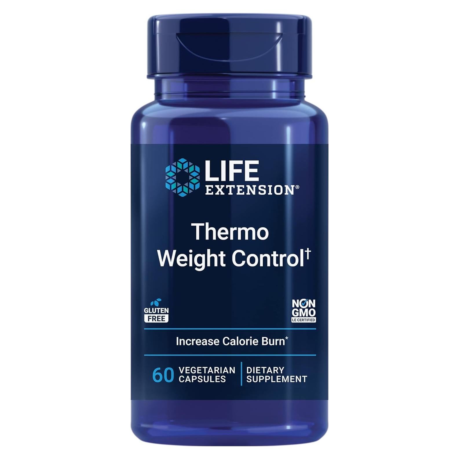 Control de Peso Thermo Life Extension - 60 Cápsulas Vegetarianas
