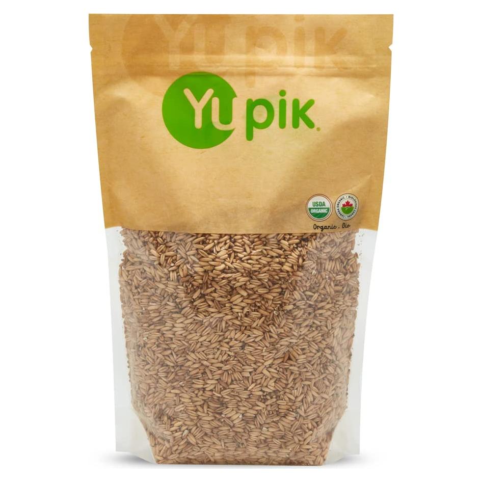 Avena Integral Orgánica Yupik 1 kg, Sin OGM, Vegana, Kosher