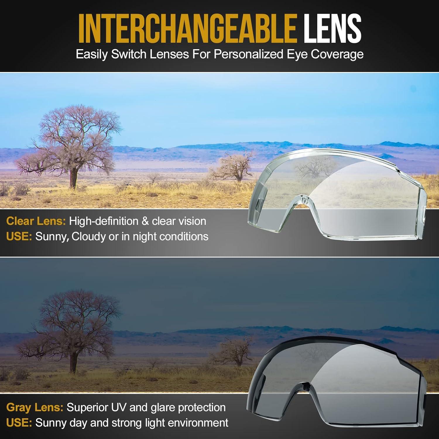 Gafas Tácticas OneTigris OTG Antivaho con Lentes Intercambiables