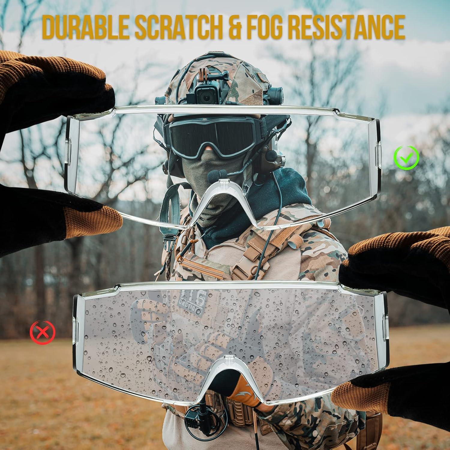 Gafas Tácticas OneTigris OTG Antivaho con Lentes Intercambiables