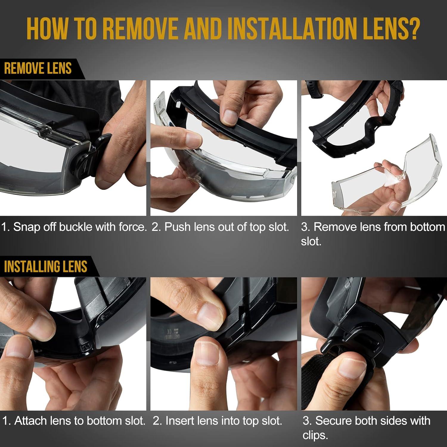 Gafas Tácticas OneTigris OTG Antivaho con Lentes Intercambiables