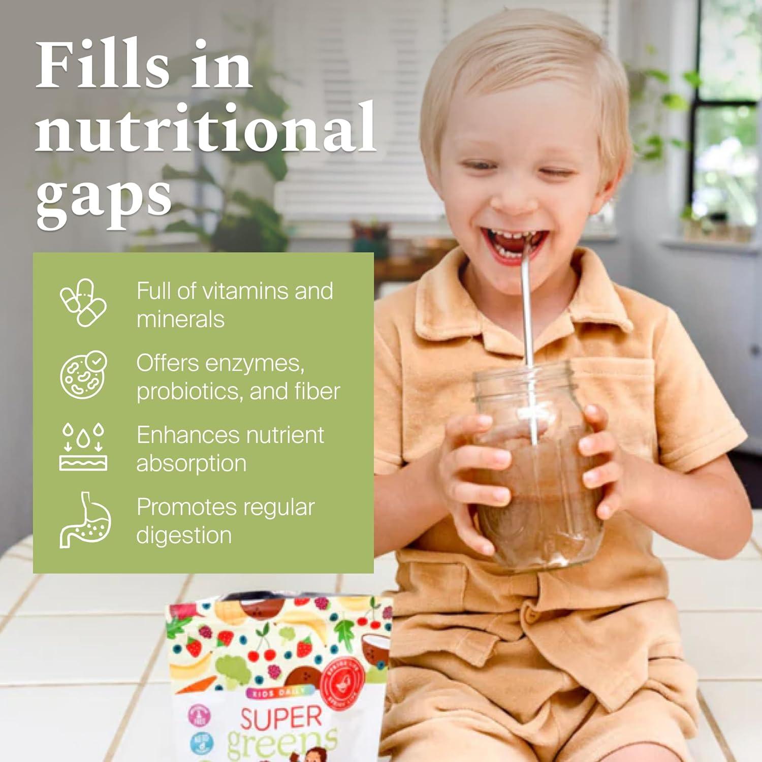 Suplemento Dietético Natural Sprigs Niños Diarios Super Verdes 269g