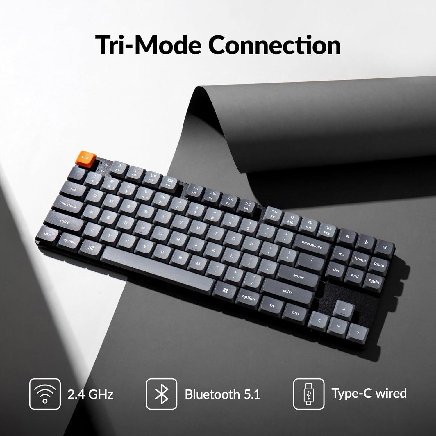 Teclado Mecánico Keychron K1 Max Inalámbrico RGB TKL