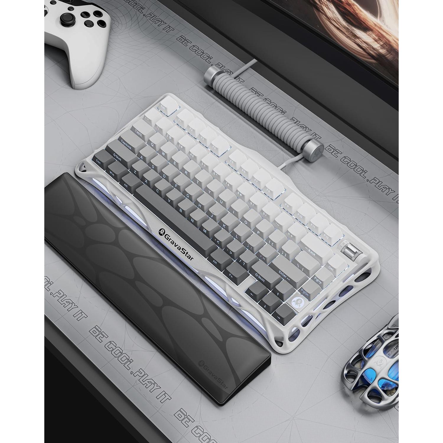 Teclado Mecánico Gaming GravaStar Mercurio K1 Inalámbrico