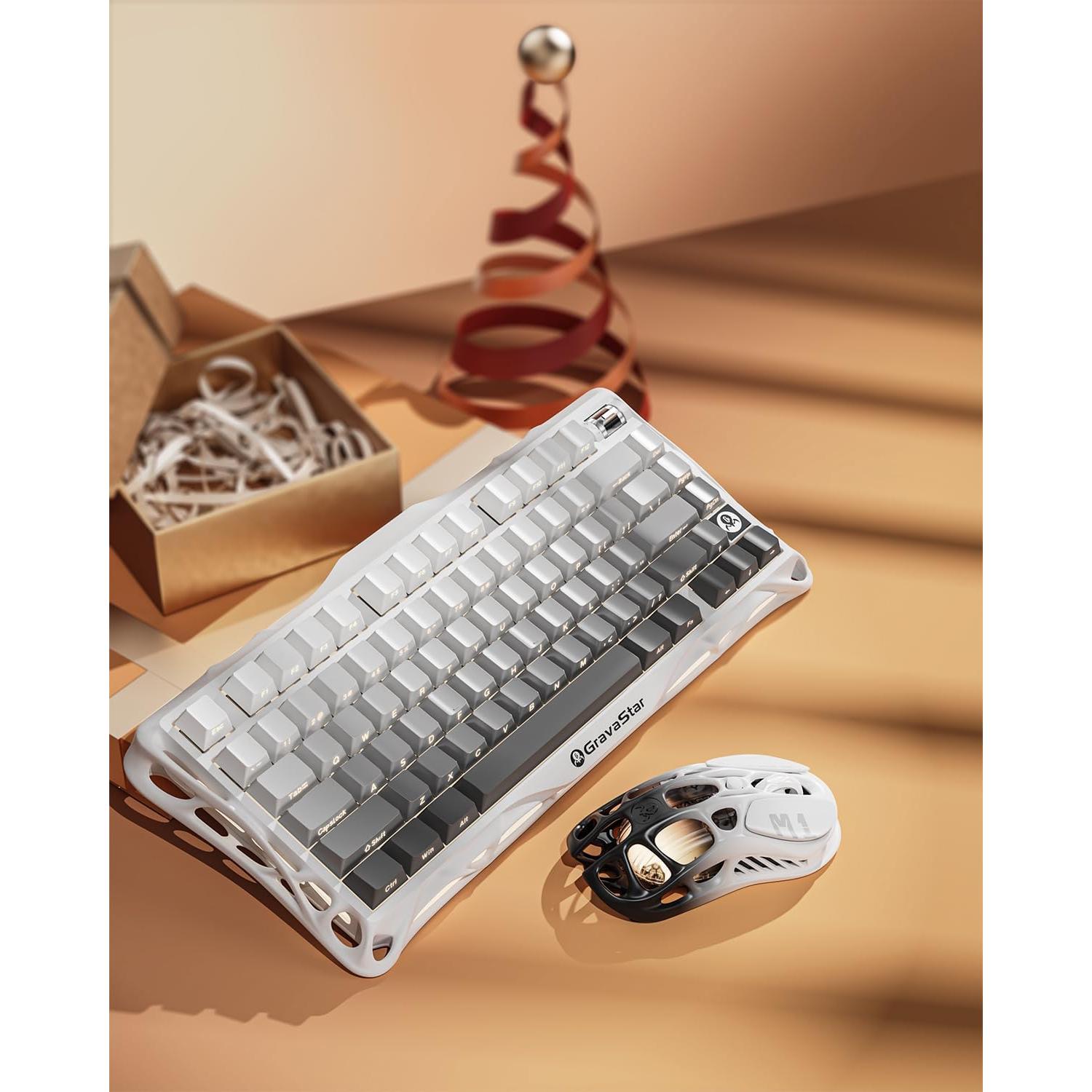 Teclado Mecánico Gaming GravaStar Mercurio K1 Inalámbrico