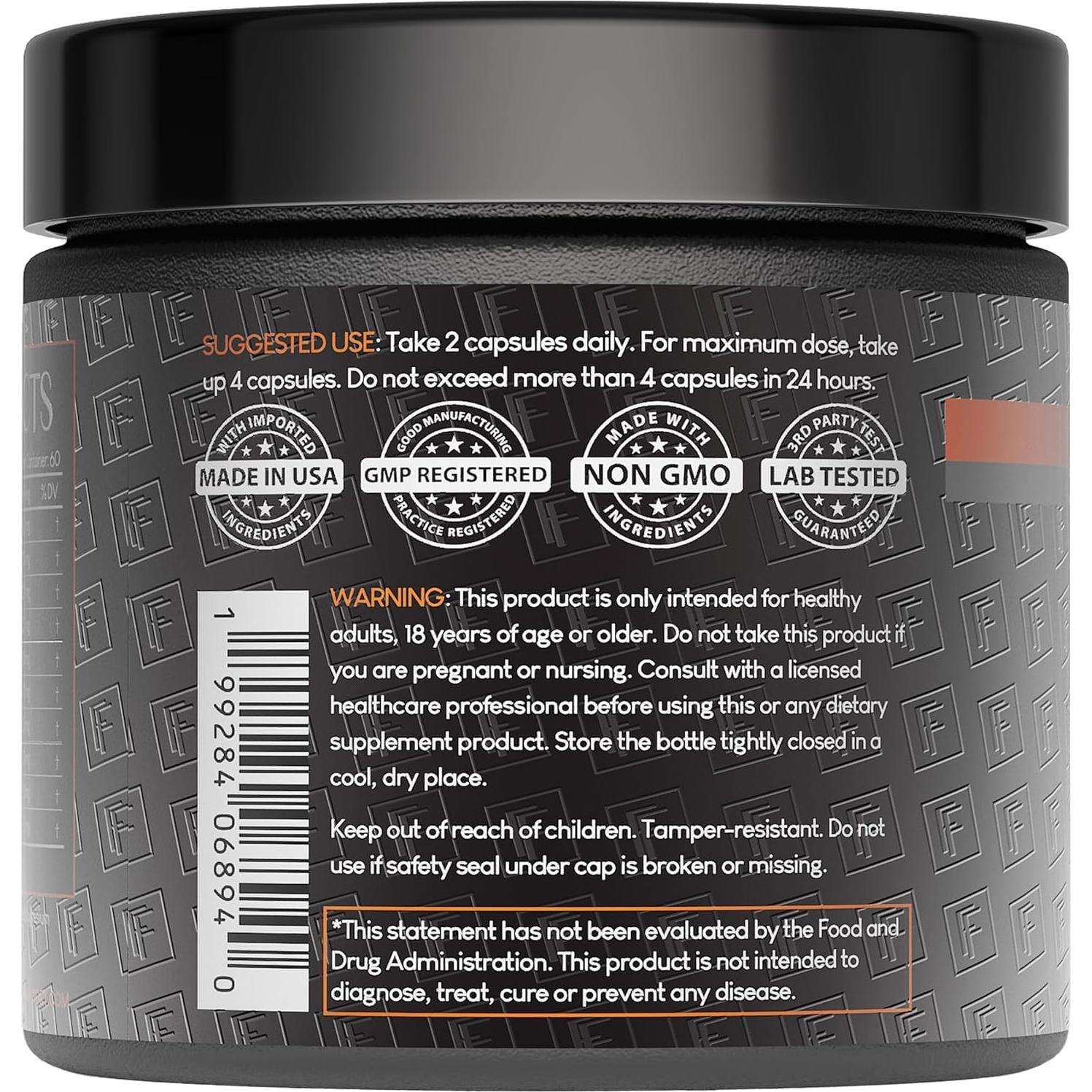 Suplemento Cognitivo BOSS Mode 10-en-1 Formulation Factory 240 Cápsulas