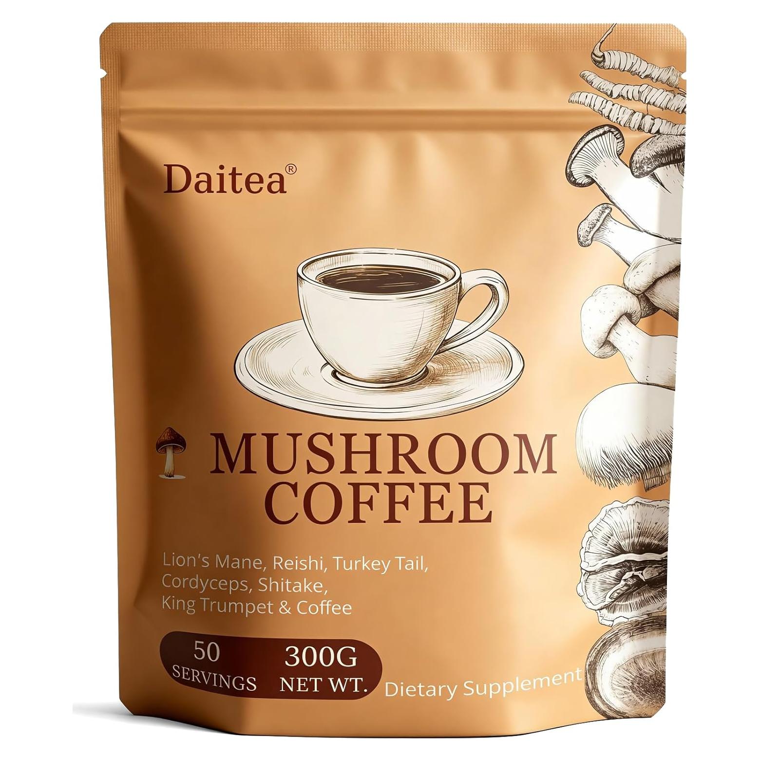 Café de Hongo Instantáneo Daitea 300g - Energía y Enfoque