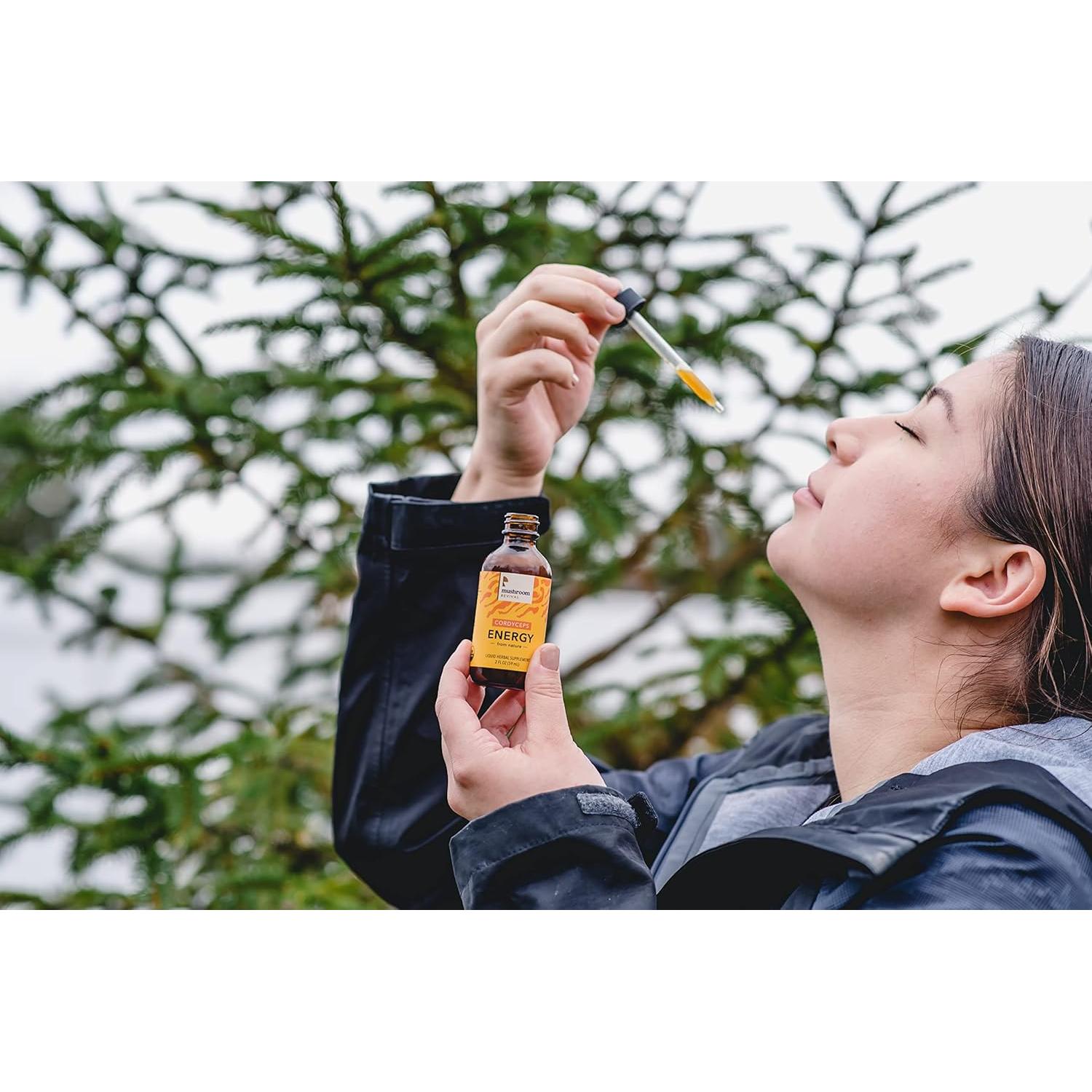 Tintura Energía Cordyceps Orgánica Mushroom Revival 59ml