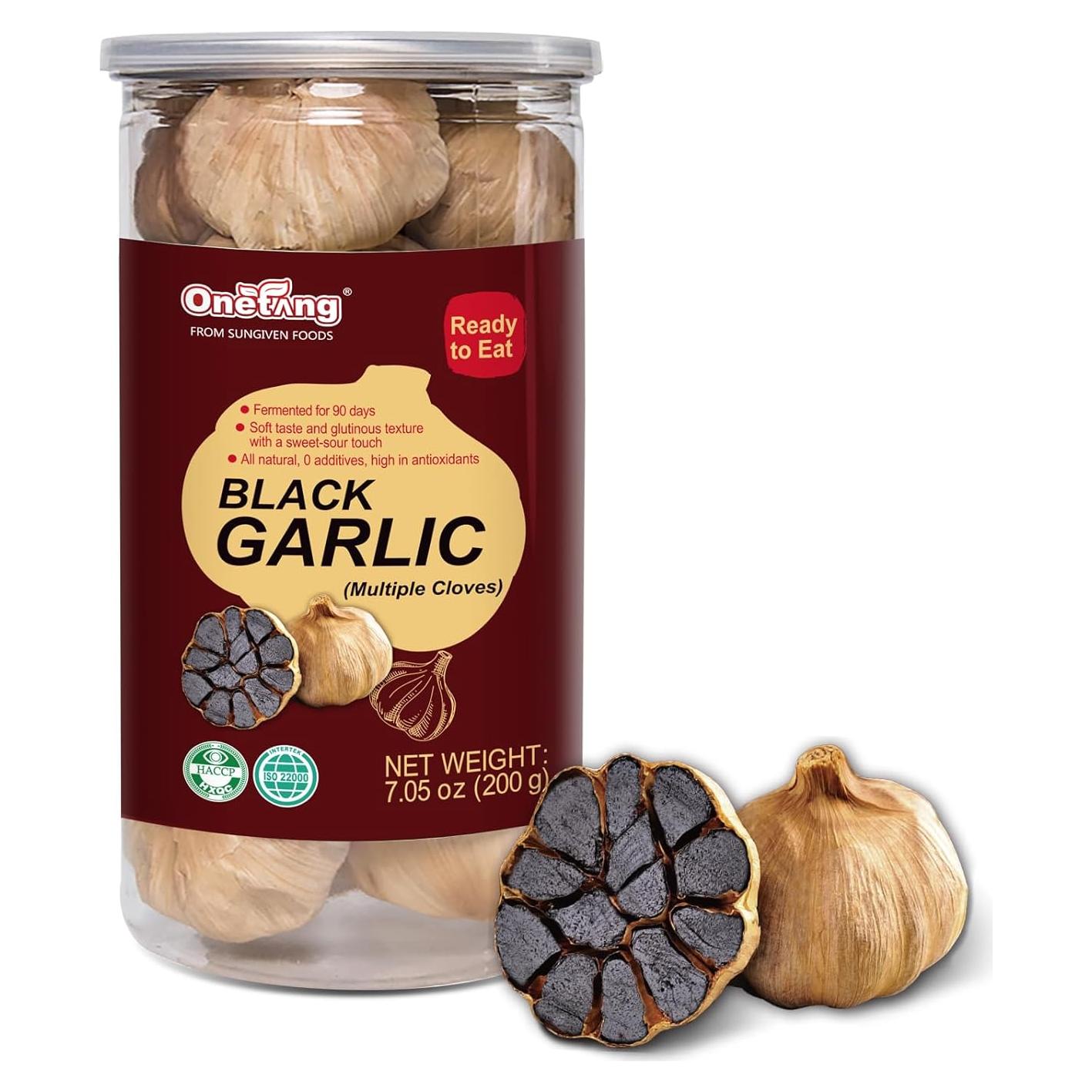 Ajo Negro ONETANG 200g - Snack Saludable, Fermentado 90 Días