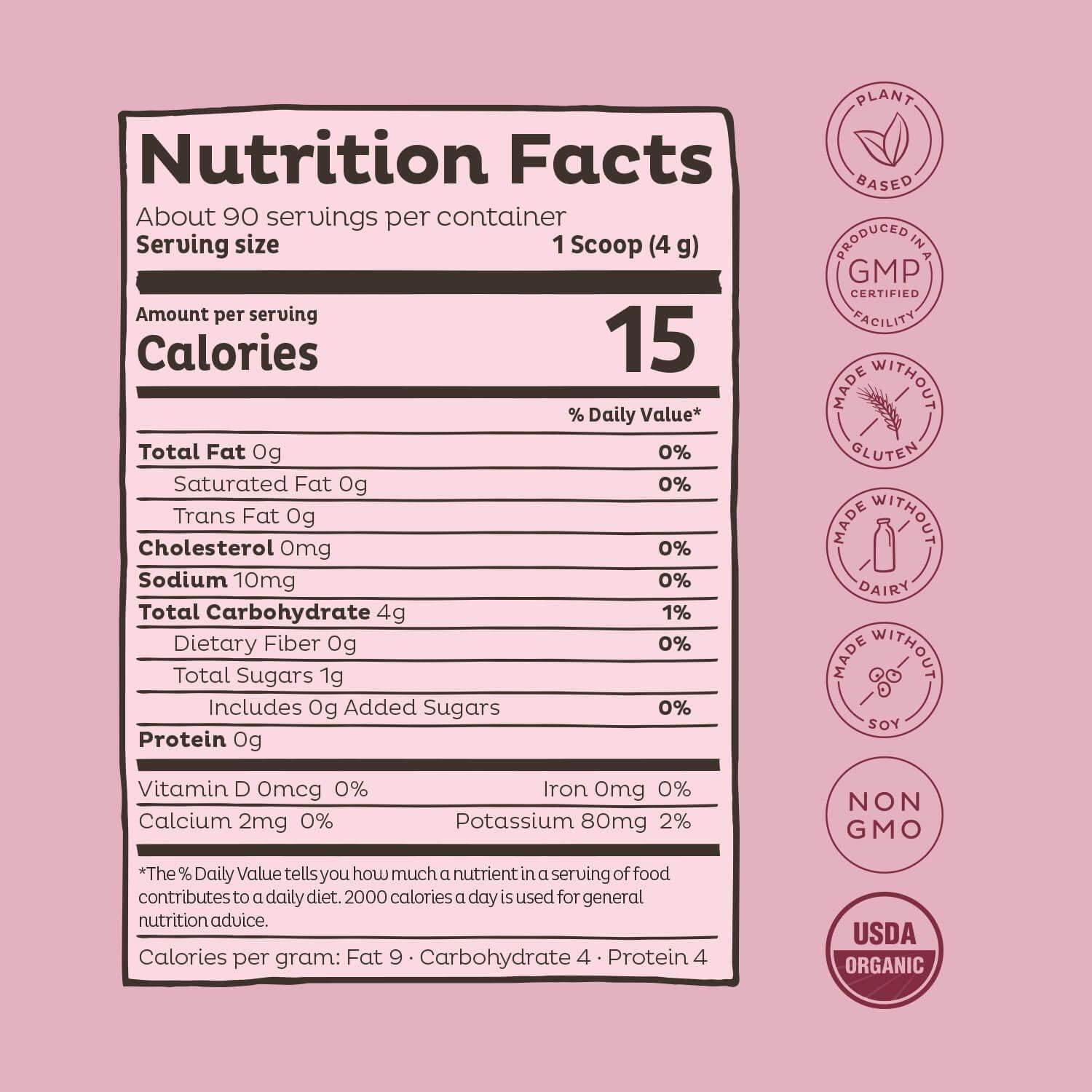 Paquete de Polvo y Cápsulas de Raíz de Remolacha KOS 360g