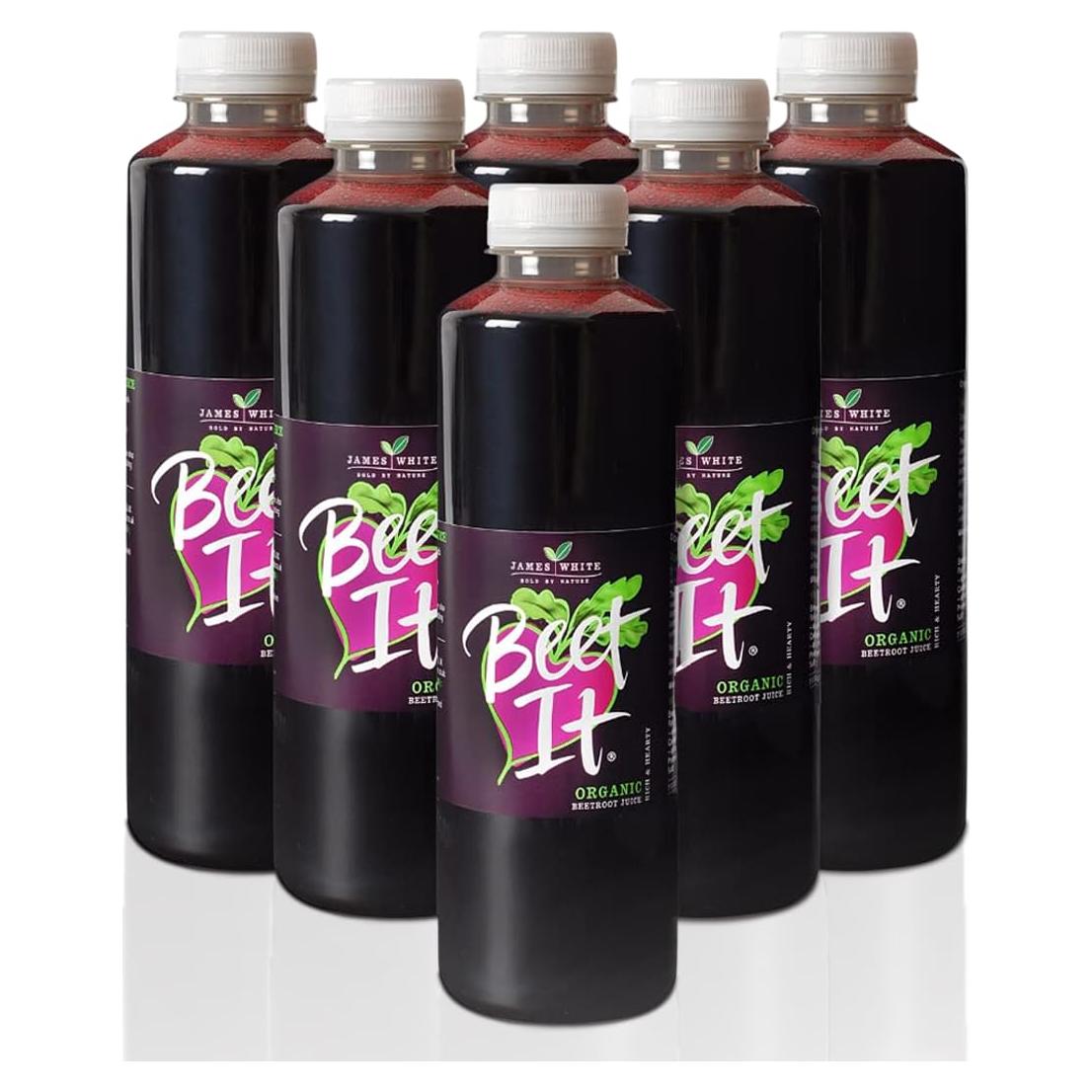 Jugo de Remolacha Orgánico BEET IT 750 ml - Paquete de 6