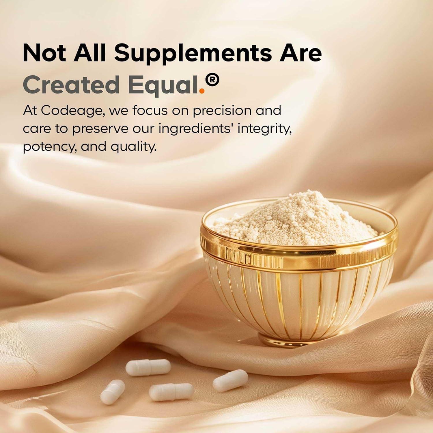 Multivitamina para Hombres 50 Codeage - 30 Cápsulas Veganas