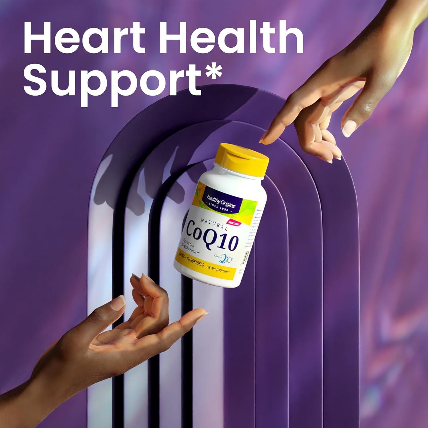 CoQ10 300 mg Healthy Origins - Ubiquinona Natural 150 Cápsulas