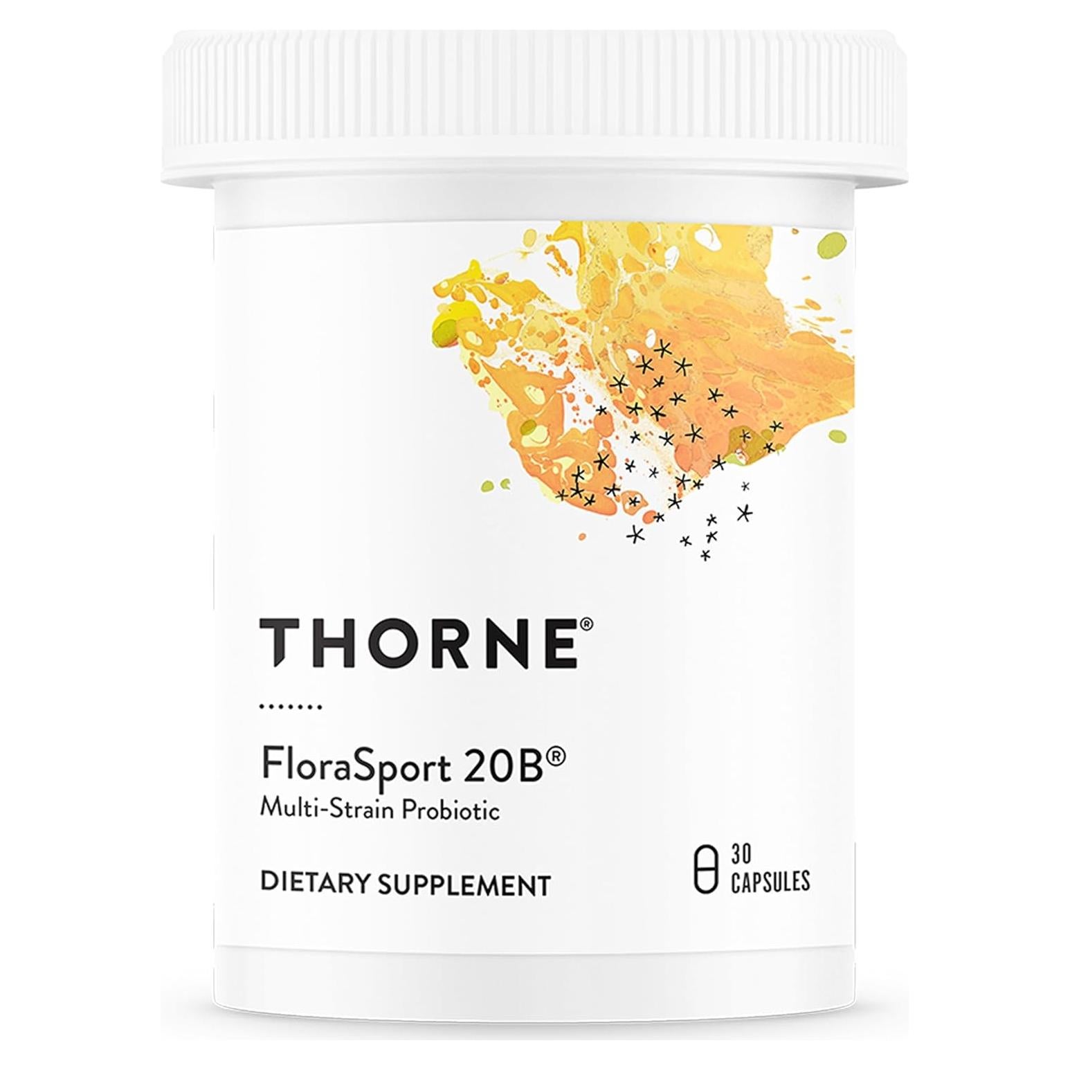 Suplemento Probiótico Thorne FloraSport 20B - 30 Porciones