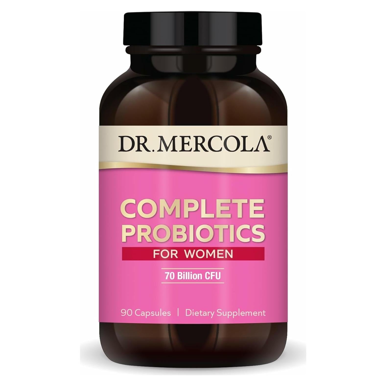 Probioticos Completos para Mujeres Dr. Mercola 90 Cápsulas