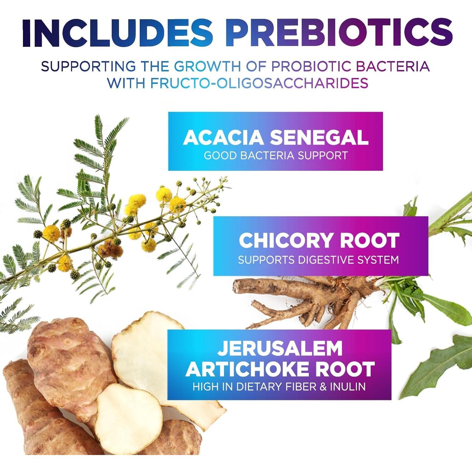 Probioticos Nature's Peak 60 Mil Millones CFU 120 Cápsulas