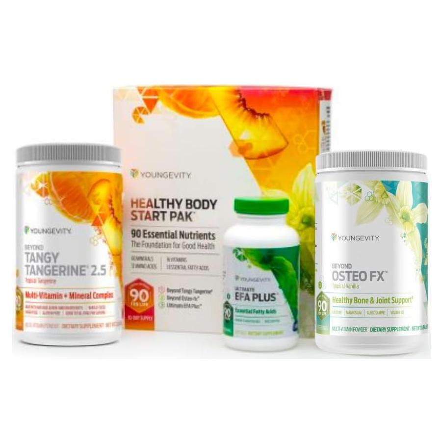 Paquete de Inicio Saludable 2.5 Youngevity | 60+ Minerales y Vitaminas