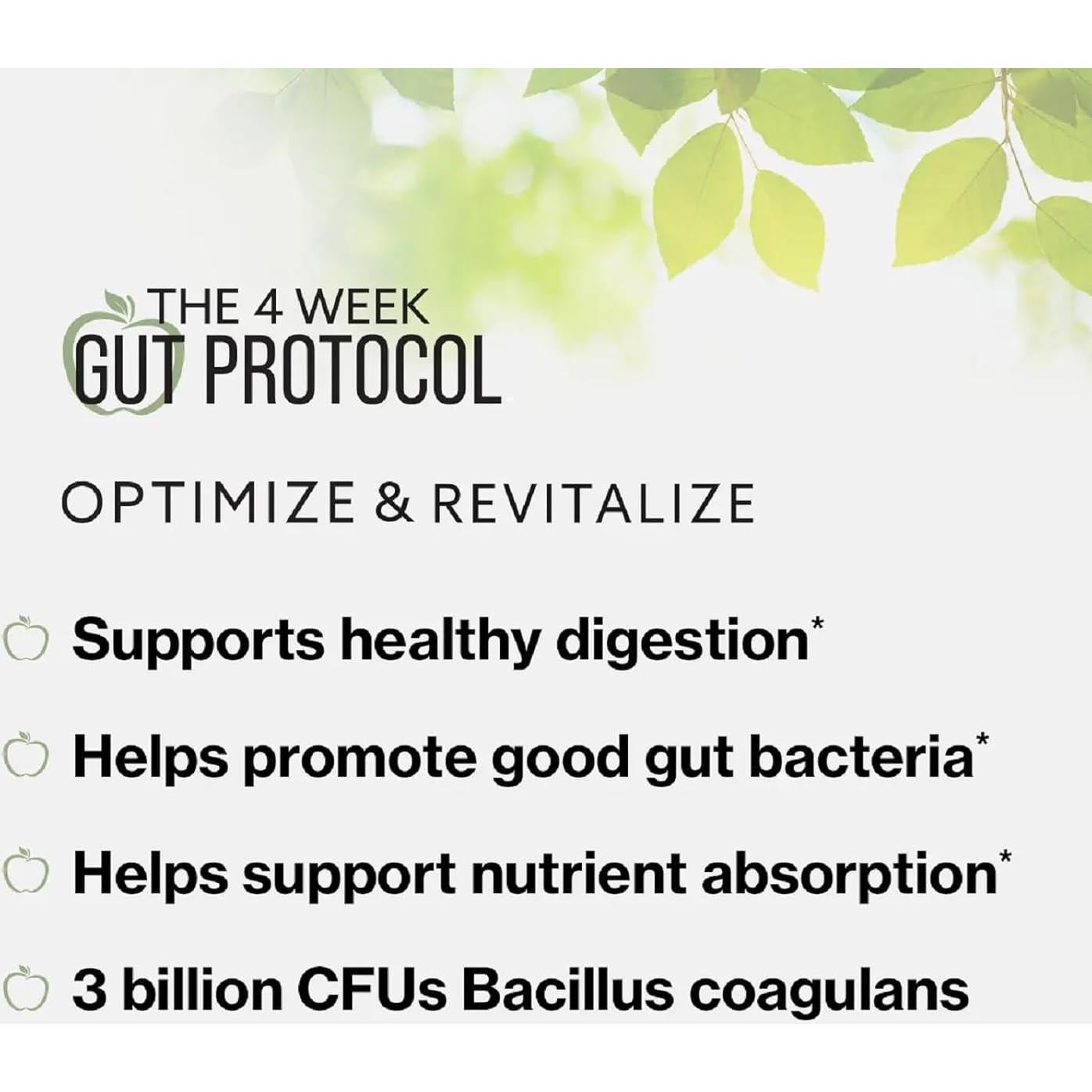 Suplemento Digestivo BODi - Protocolo Intestinal 4 Semanas - 180 Cápsulas Vegetales