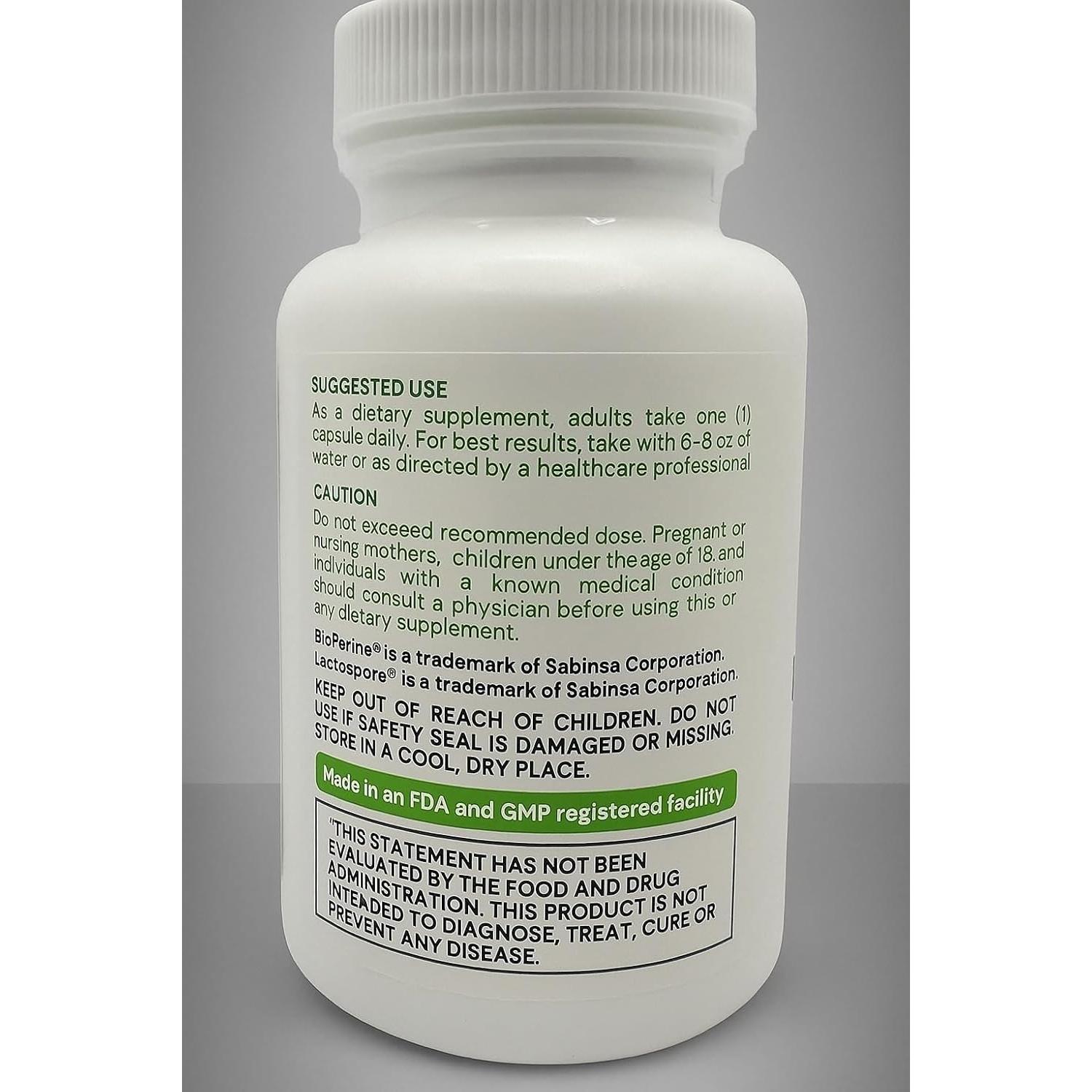 Probióticos con Cúrcuma 100 mg - Ever Vitaessentials - 30 cápsulas